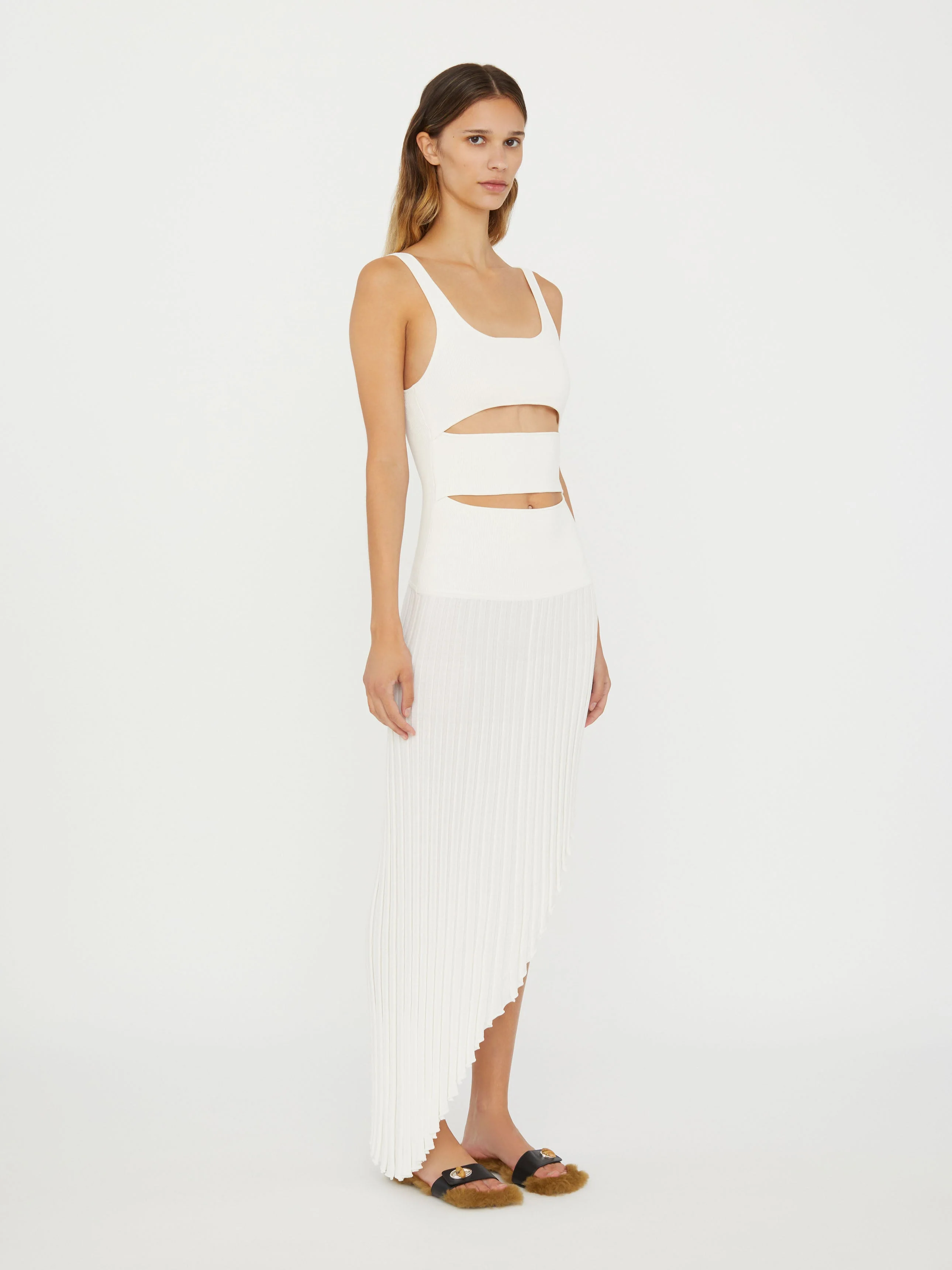Christopher Esber - Slash Asymmetric Tank Dress - Image 3