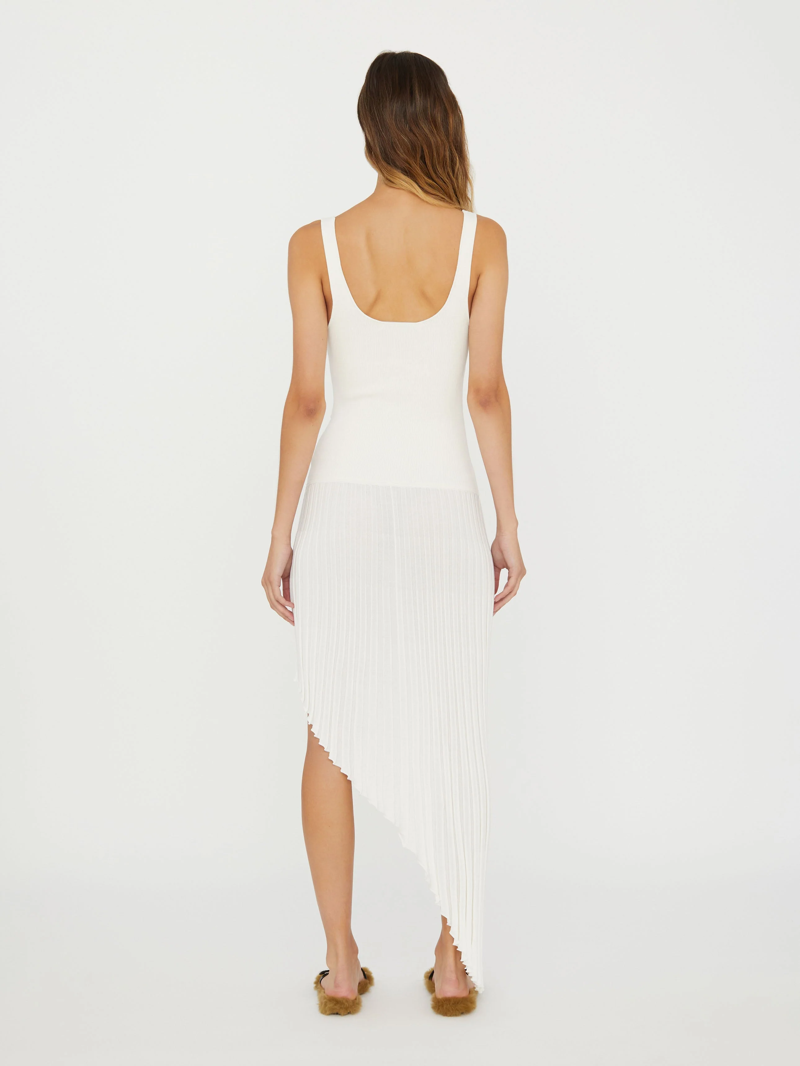 Christopher Esber - Slash Asymmetric Tank Dress - Image 4