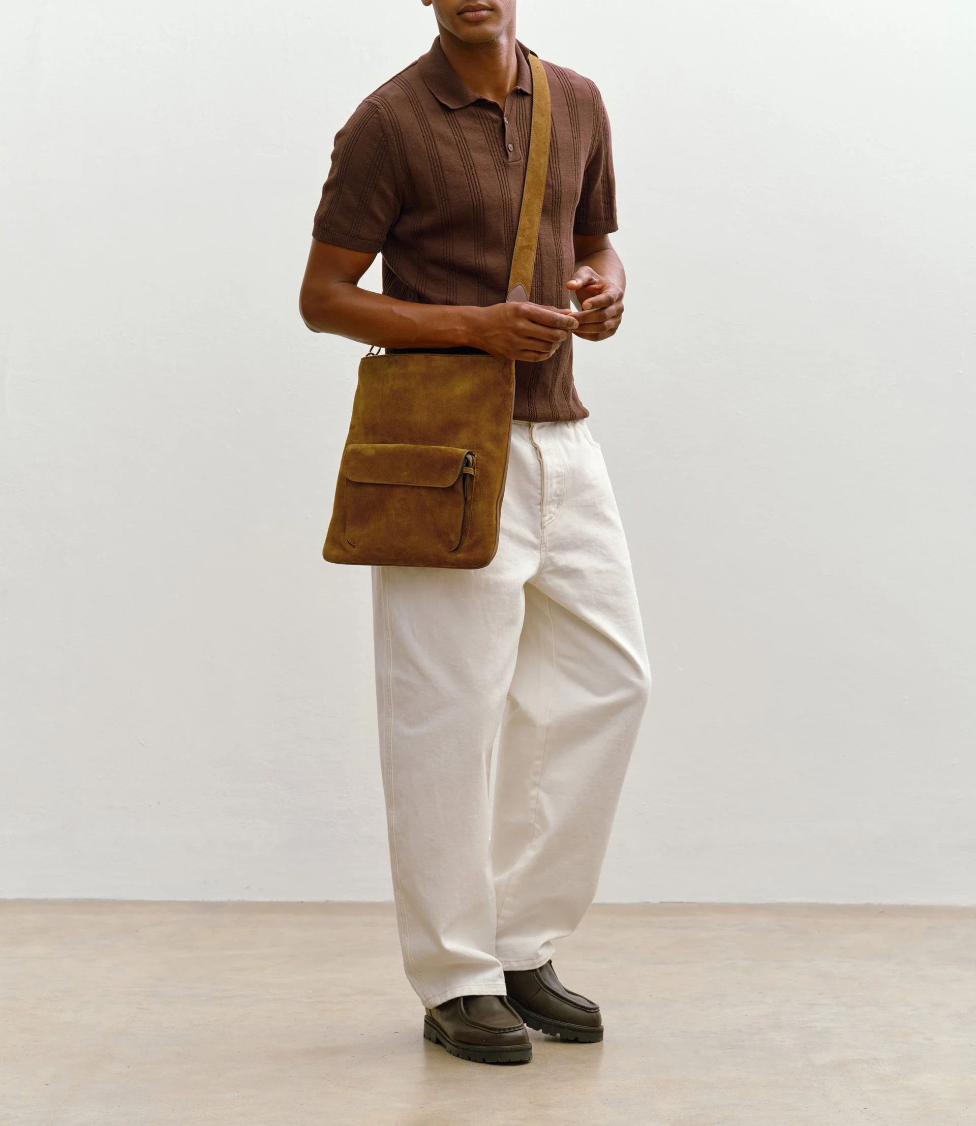 Metier - Slide Messenger Suede Marrakech - Image 2