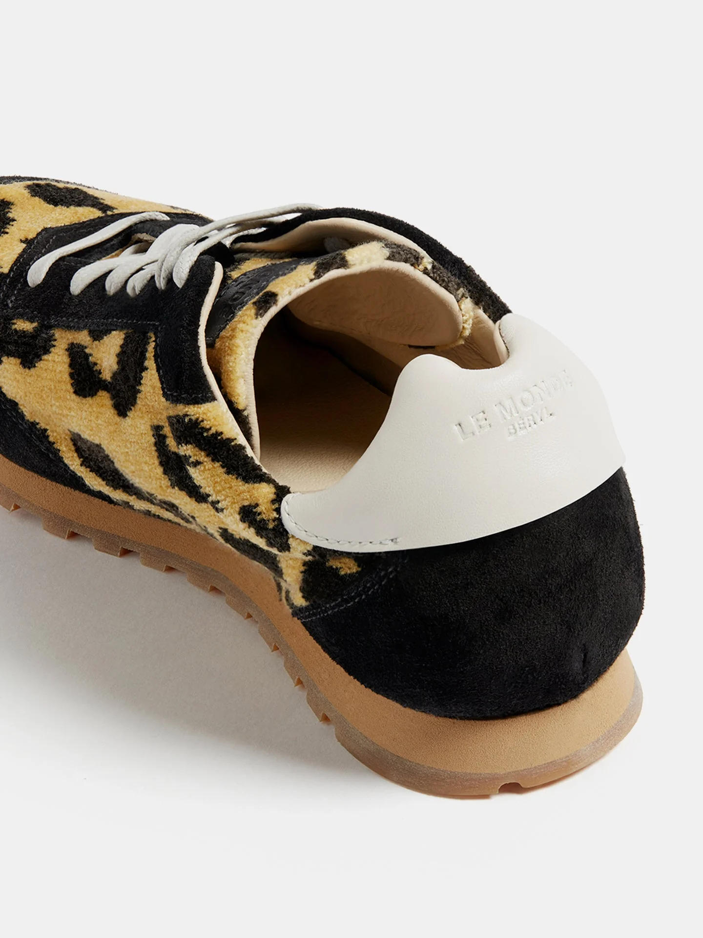 Le Monde Beryl - Slim Runner / Leopard Bevilacqua Velvet - Image 4