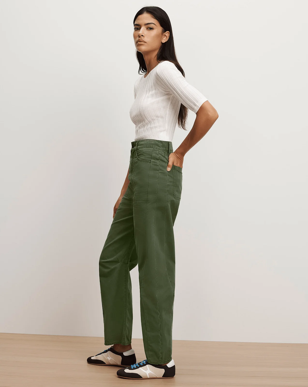 Veronica Beard - Sloan Barrel Pant - Image 3