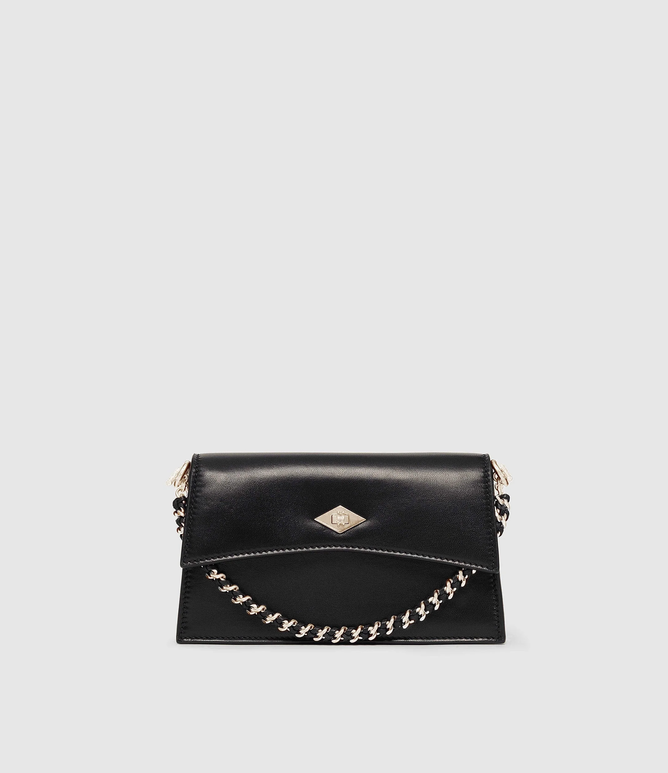Metier - Small Chain Strap Elvis Black with Silver Hardware - Image 3