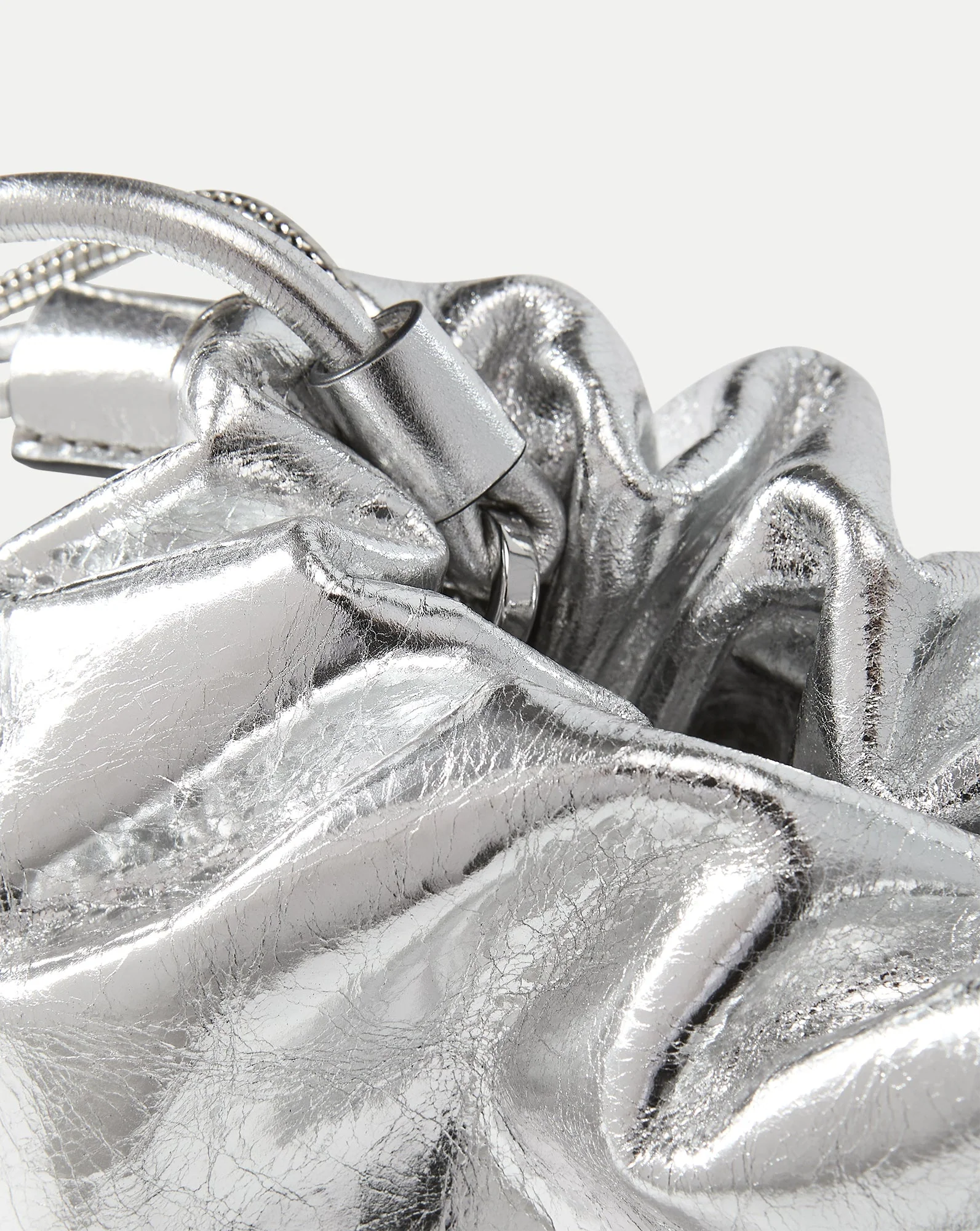Veronica Beard - Small Metallic Veronica Beard Stash Bag - Image 4