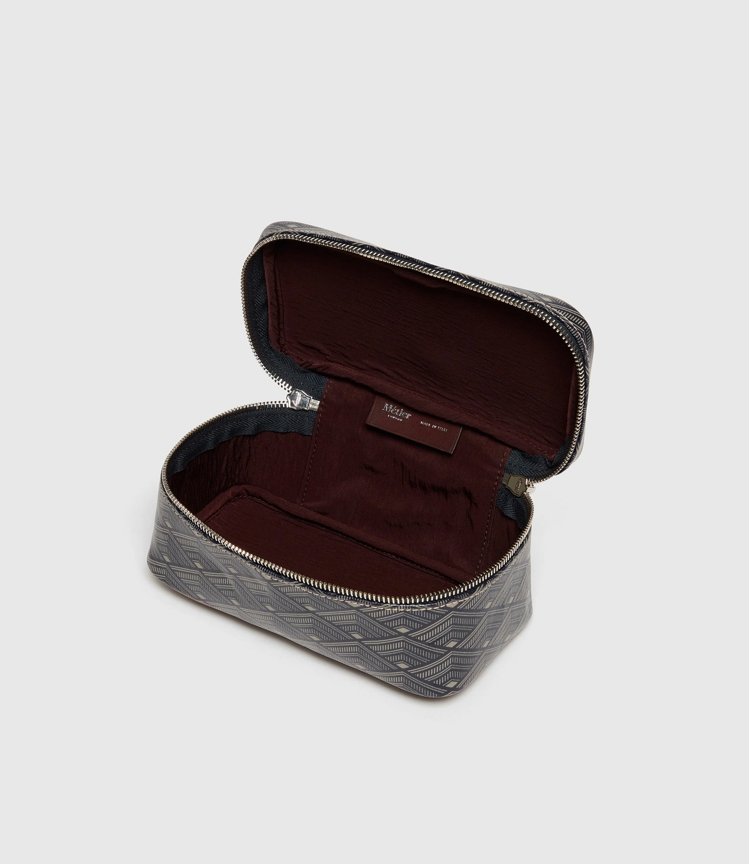 Metier - Small Travel Organiser Signature Canvas Navy - Image 2