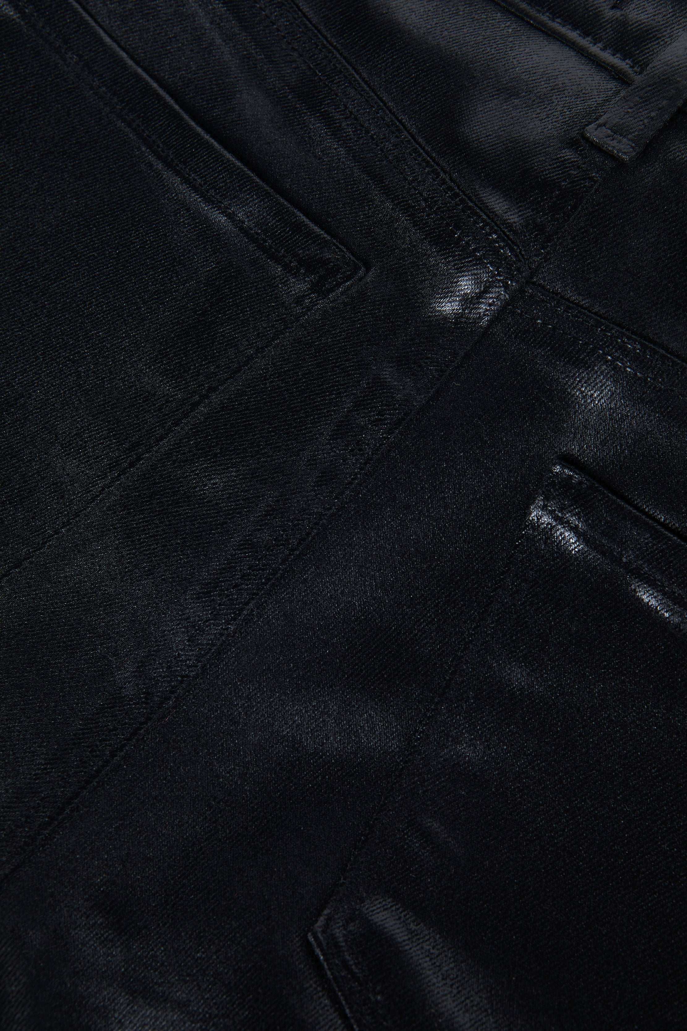 L'AGENCE - Sneeki Coated Straight - Leg Jean - Image 11