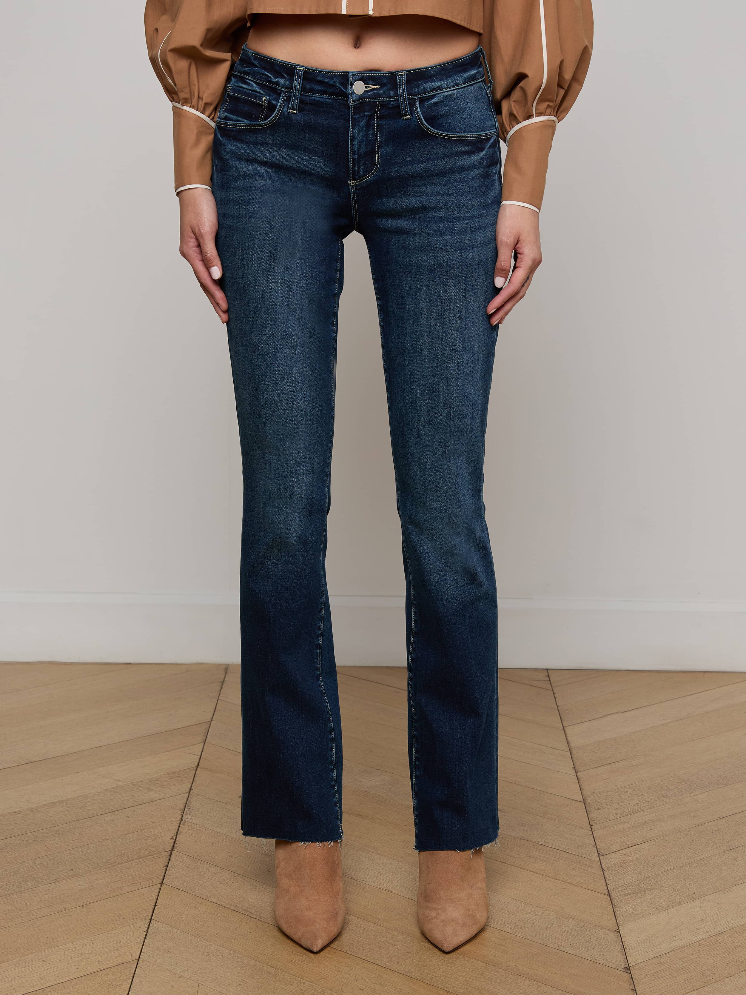 L'AGENCE - Sneeki Low - Rise Straight - Leg Jean - Image 2