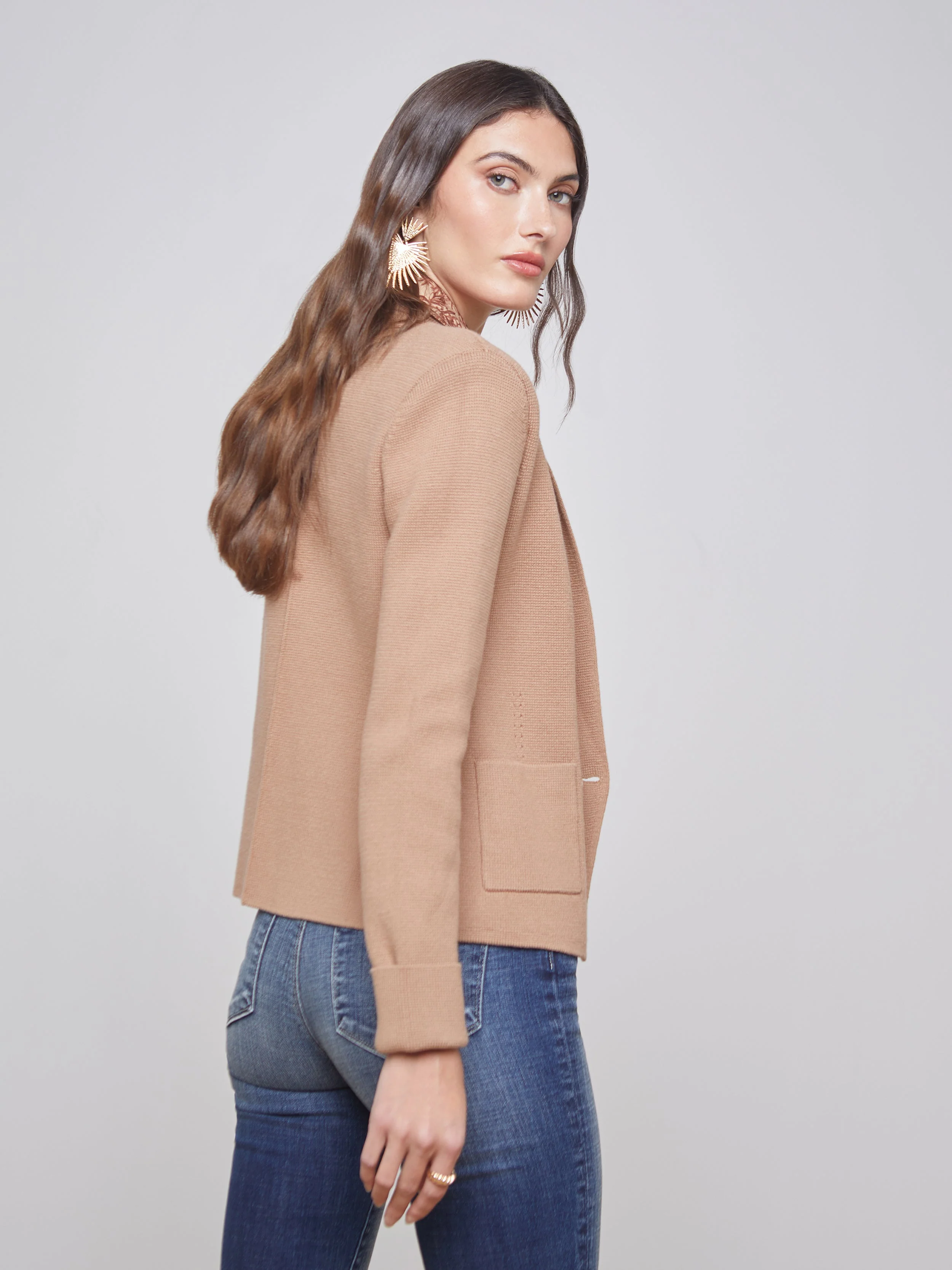 L'AGENCE - Sofia Knit Blazer - Image 4