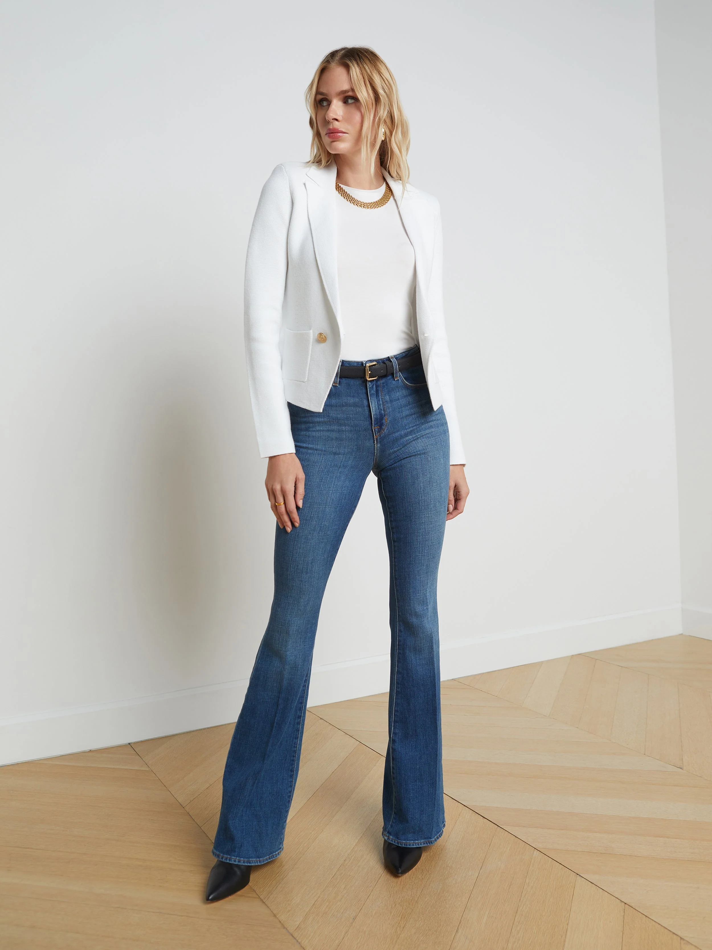 L'AGENCE - Sofia Knit Blazer - Image 8