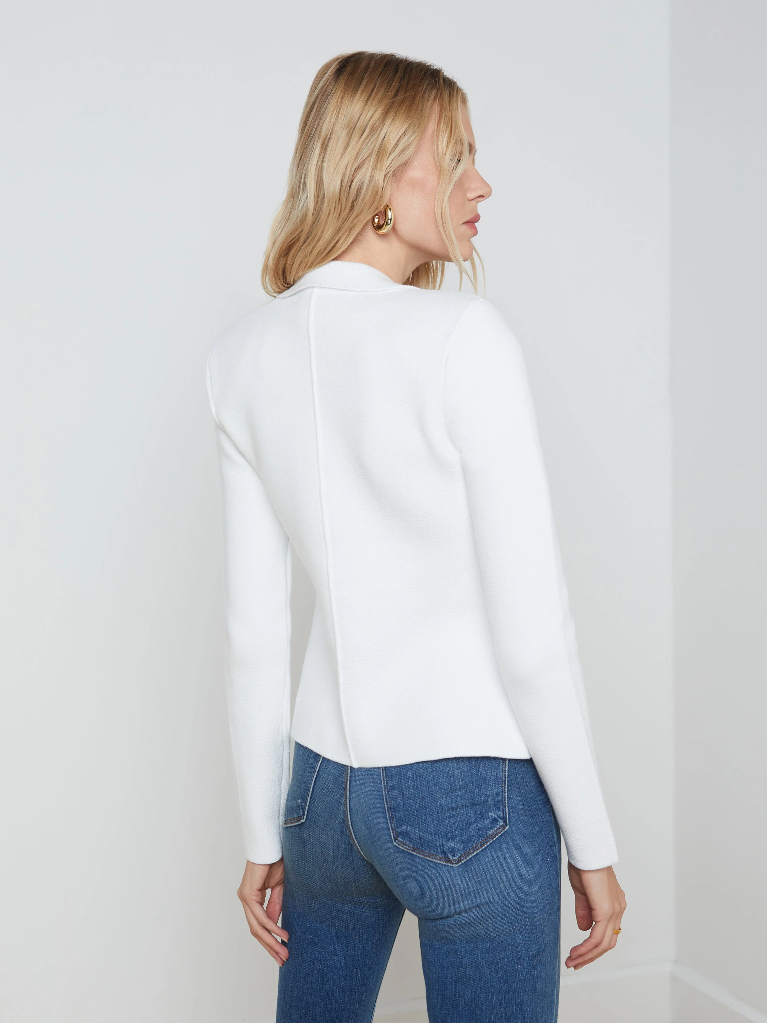L'AGENCE - Sofia Knit Blazer - Image 9