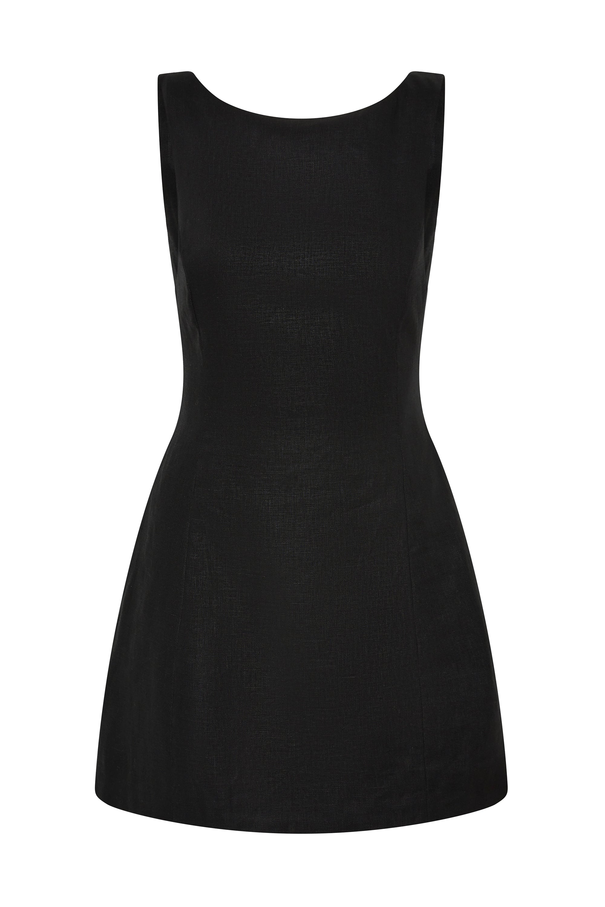 Faithfull - Sofia Mini Dress Black - Image 6