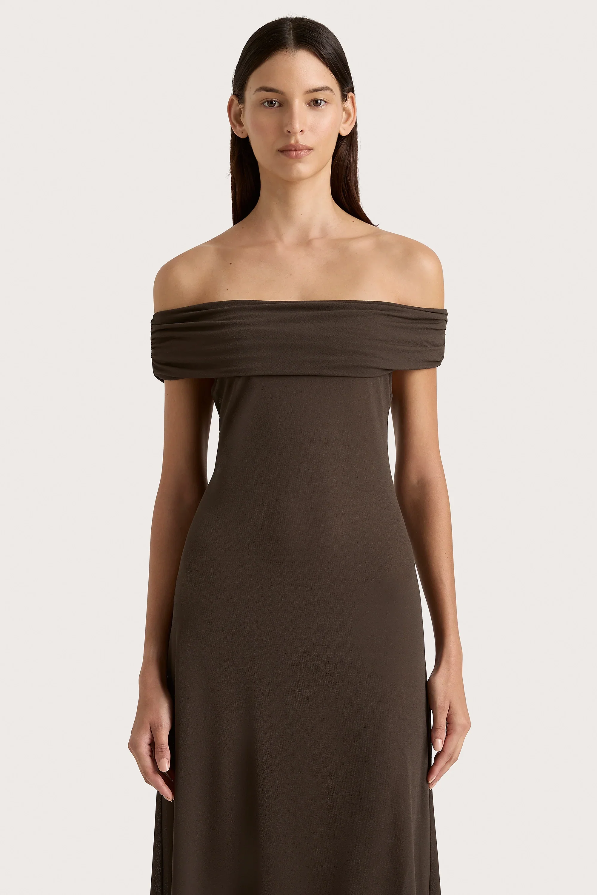 Faithfull - Sofie Maxi Dress Chocolate Brown - Final Sale - Image 4