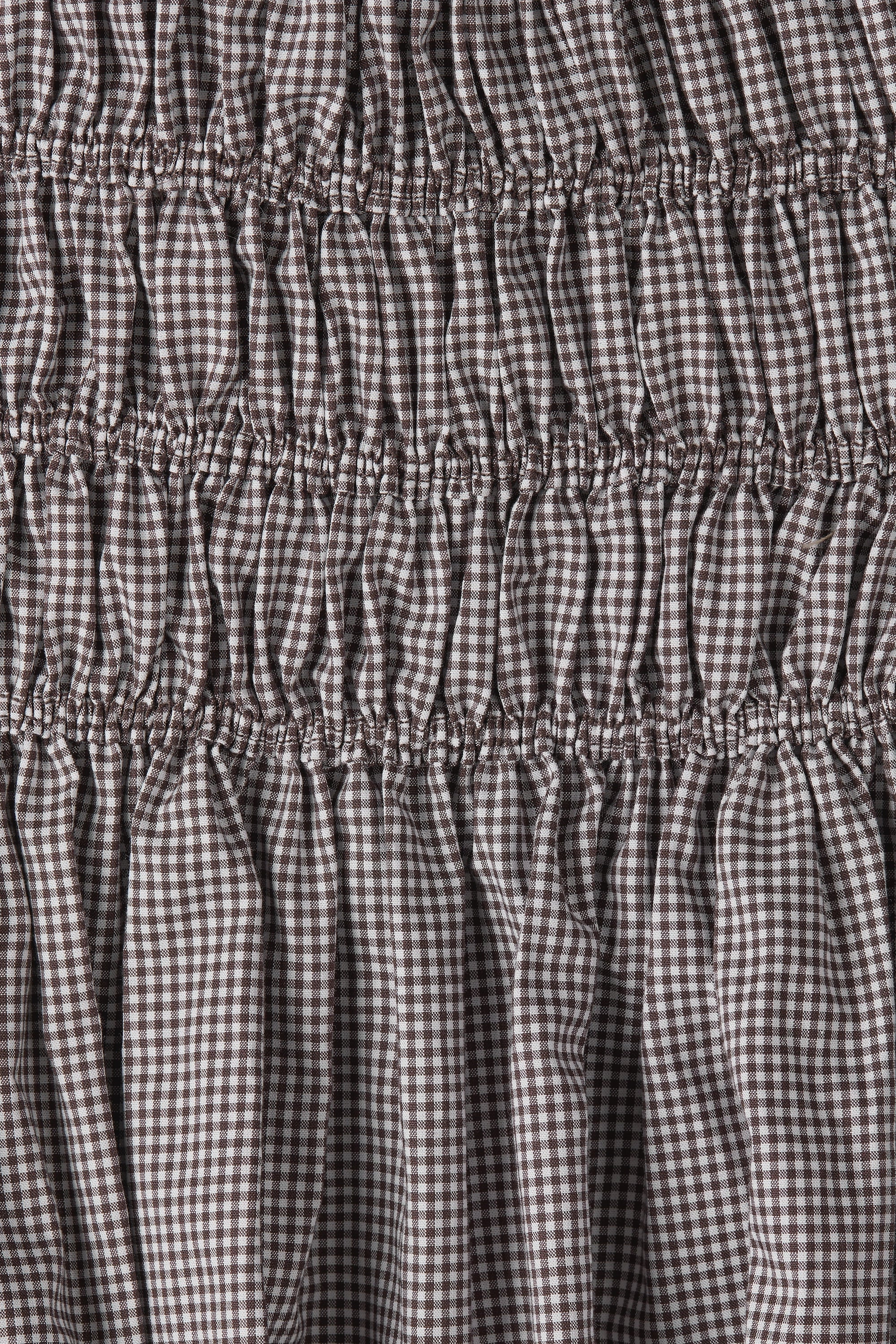 Faithfull - Sofie Maxi Dress Hanne Gingham Espresso - Final Sale - Image 6