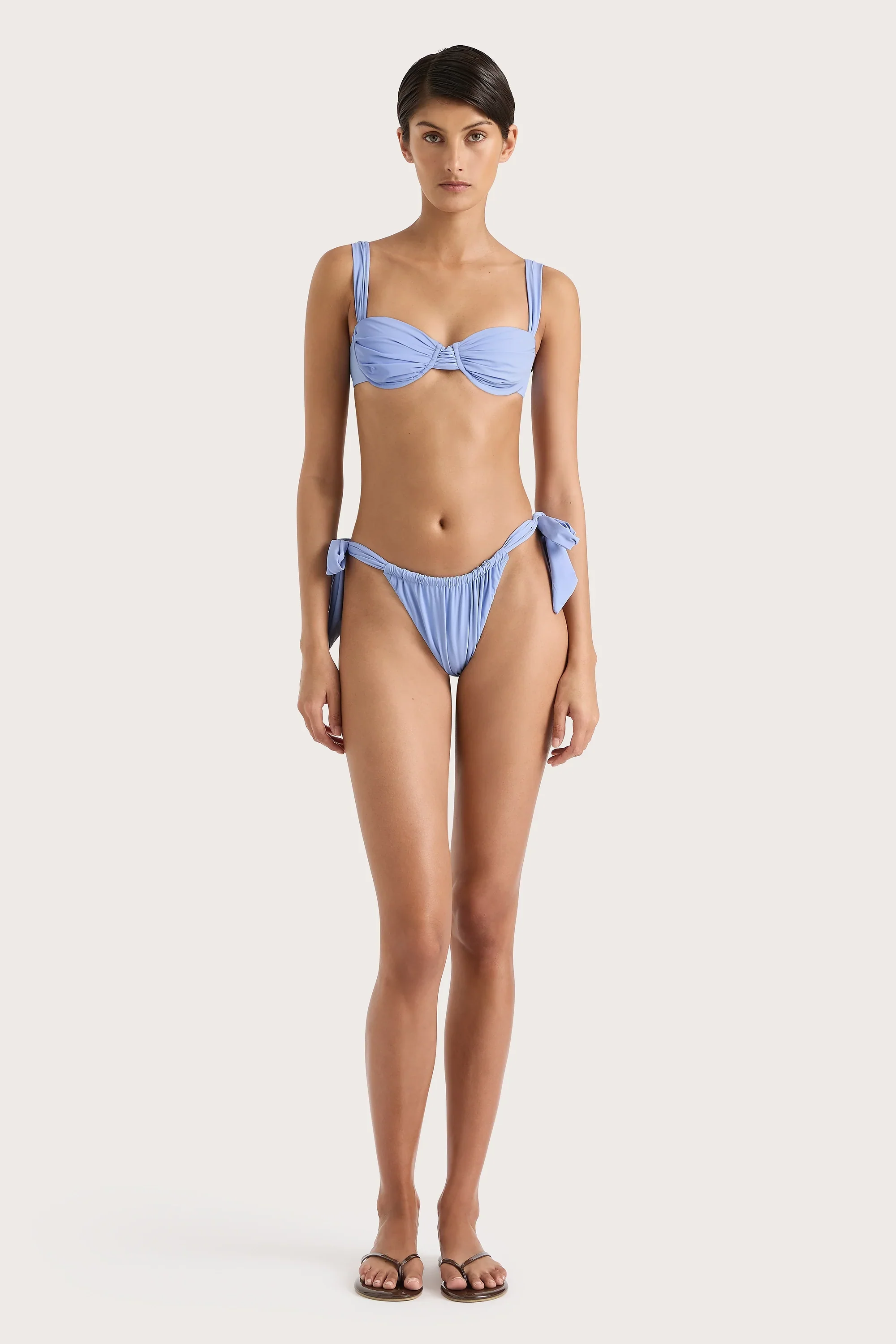 Faithfull - Sol Bikini Top Blue - Final Sale