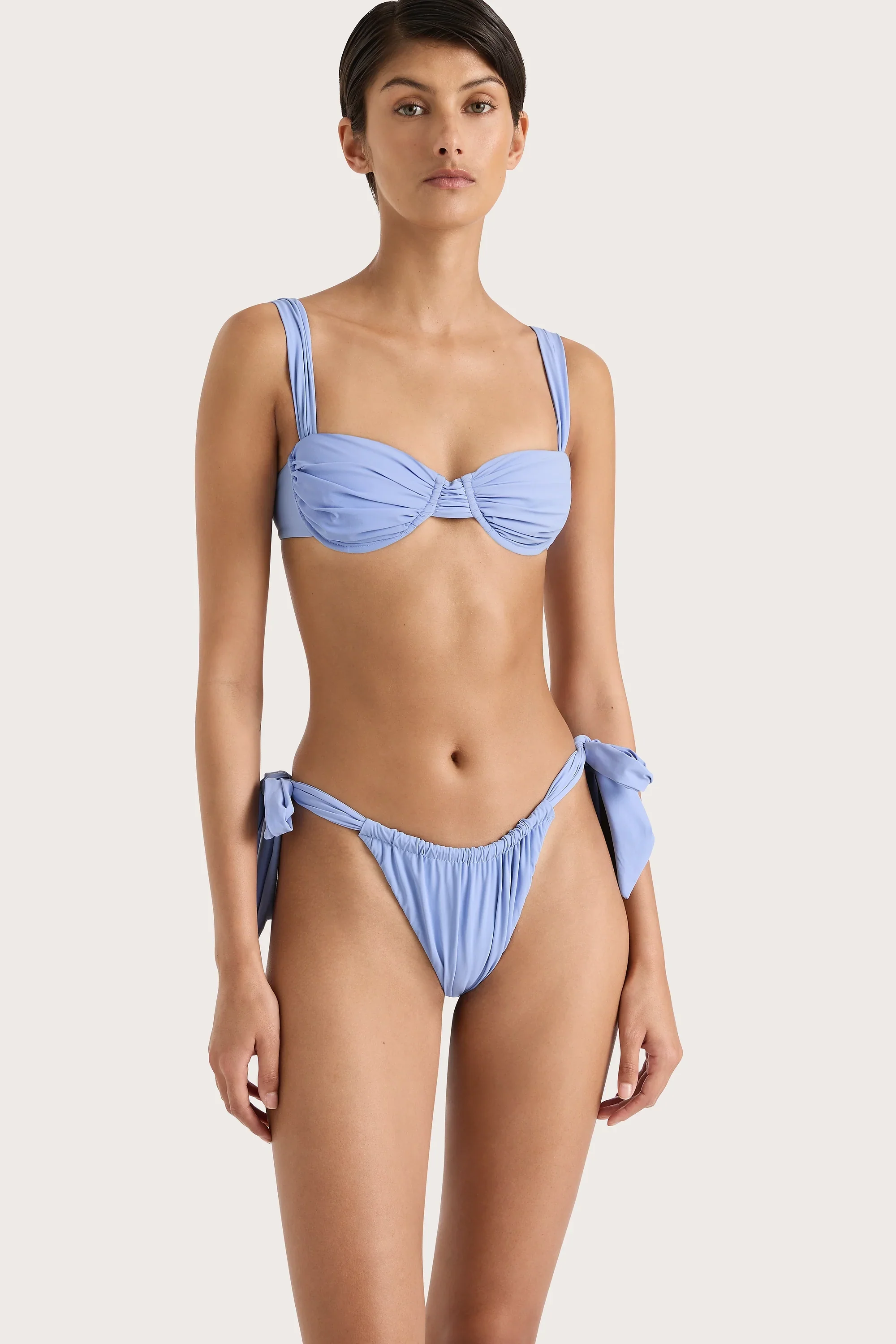 Faithfull - Sol Bikini Top Blue - Final Sale - Image 4