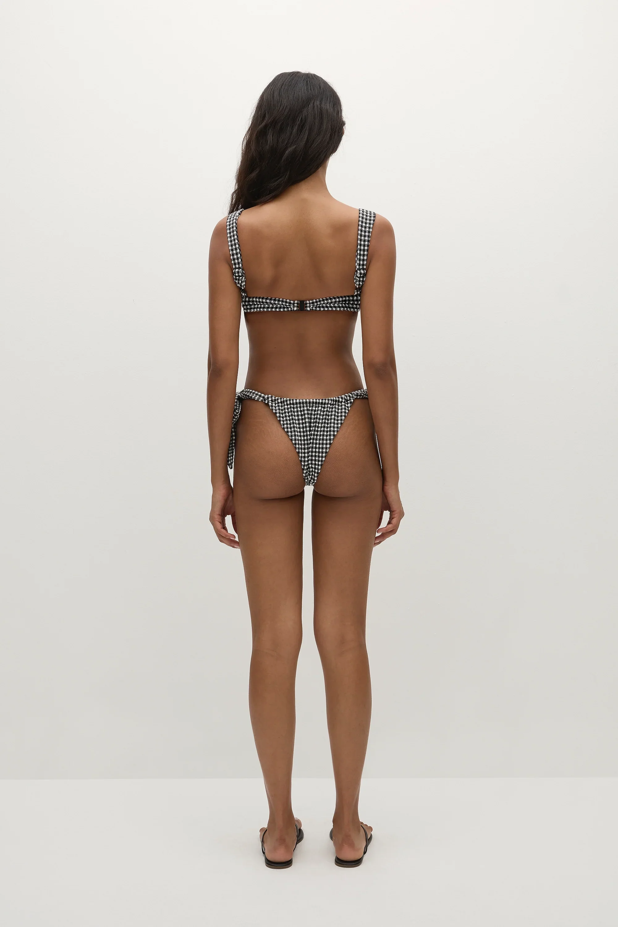 Faithfull - Sol Bikini Top Seersucker Gingham - Image 4