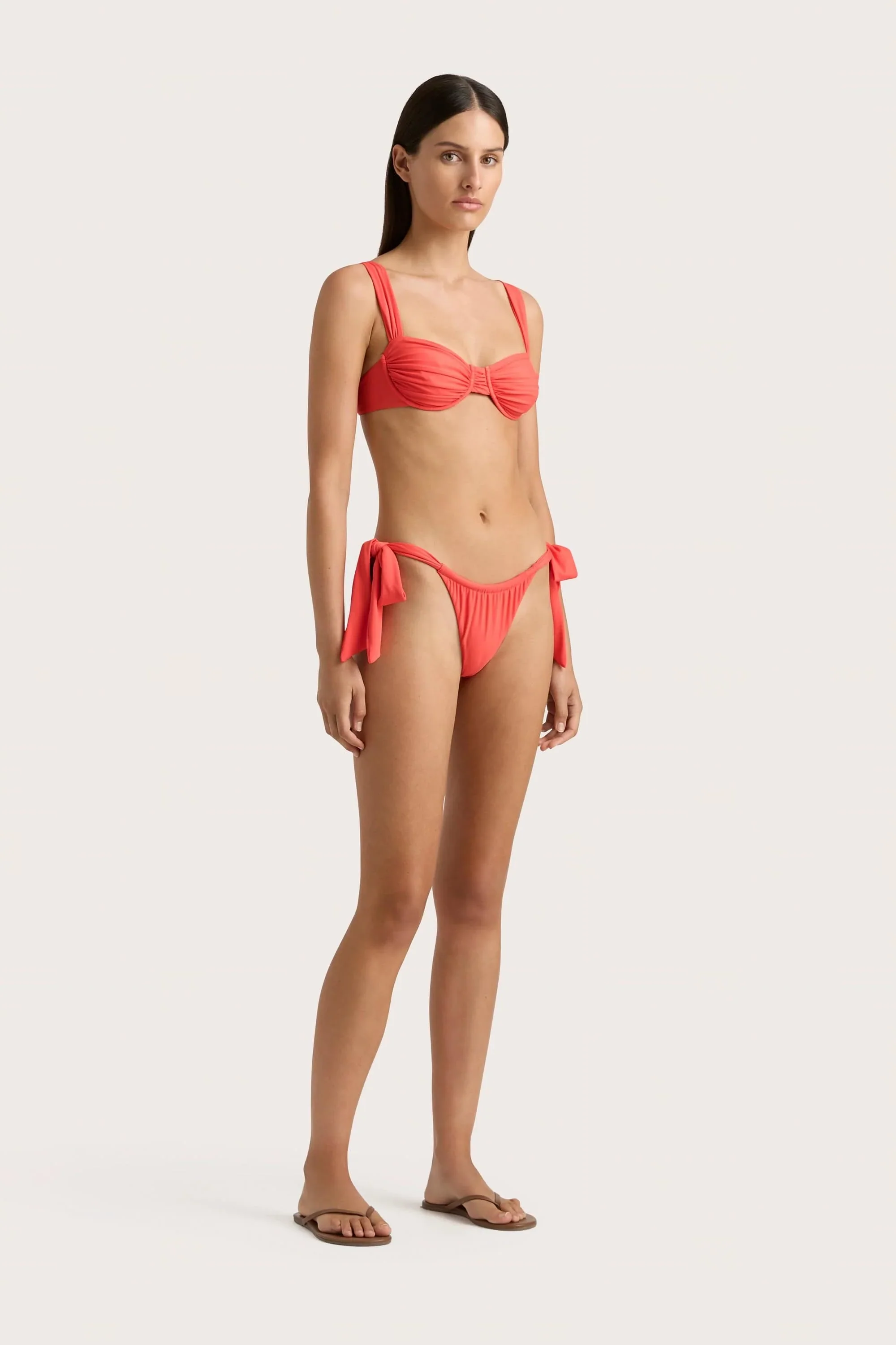 Faithfull - Sol Bikini Top Vermillion - Final Sale - Image 2