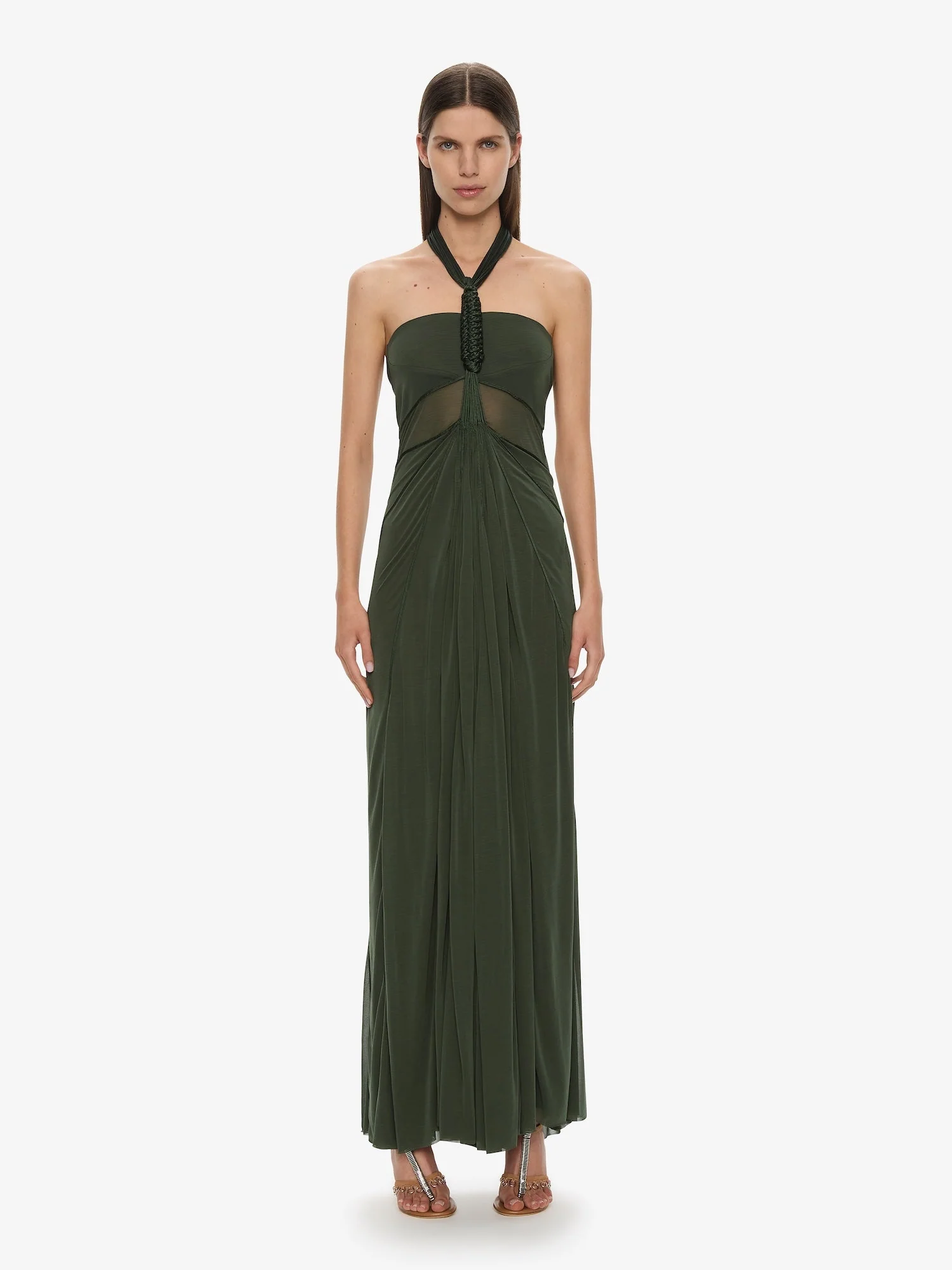 Christopher Esber - Solea Corded Halter Dress