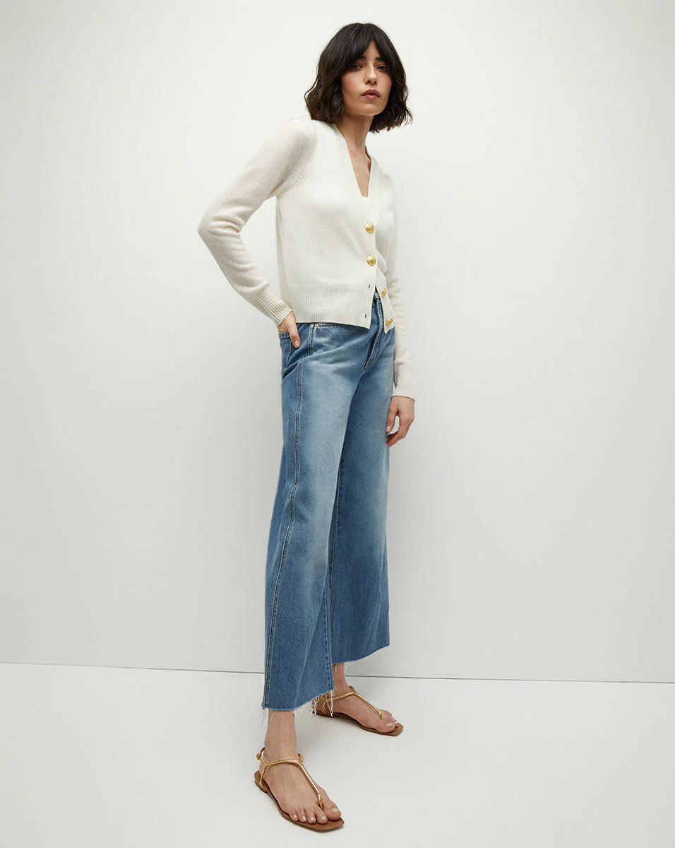Veronica Beard - Solene Cashmere Cardigan - Image 4