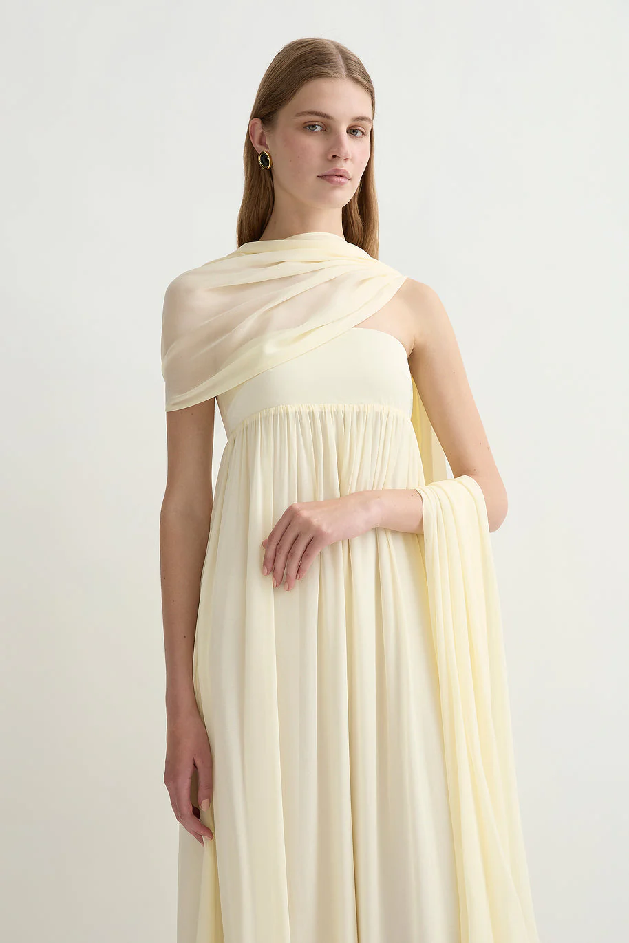 Posse - SOLENE DRESS - BUTTER YELLOW - Image 2