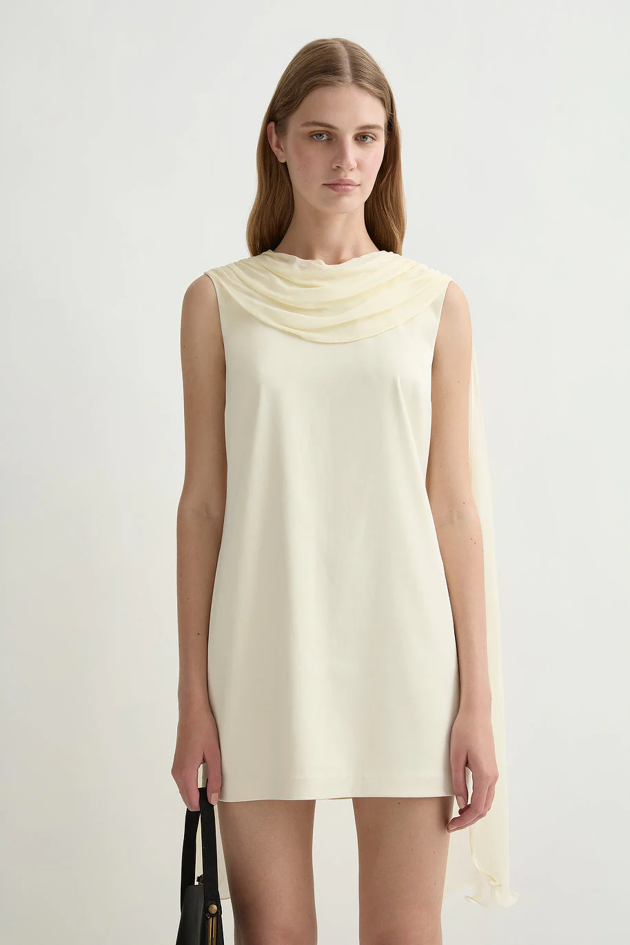 Posse - SOLENE MINI DRESS - BUTTER YELLOW - Image 2
