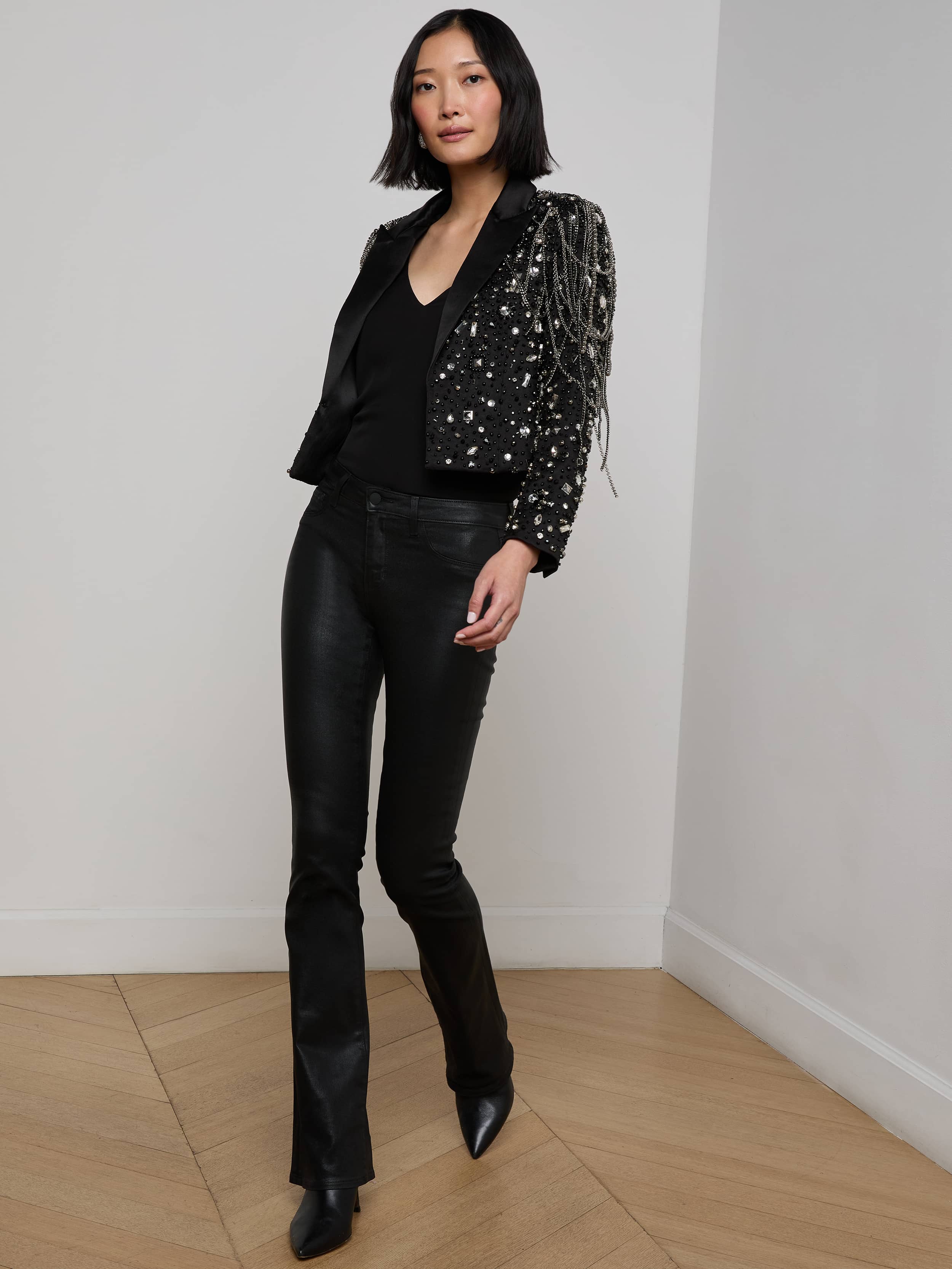 L'AGENCE - Soma Embellished Blazer - Image 3