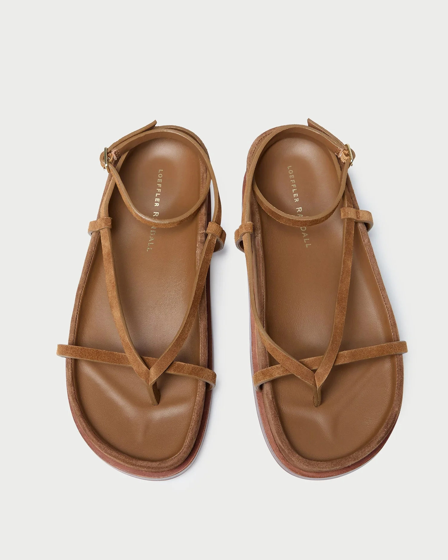 Loeffler Randall - Sonny Cacao Suede Wrap Sandal