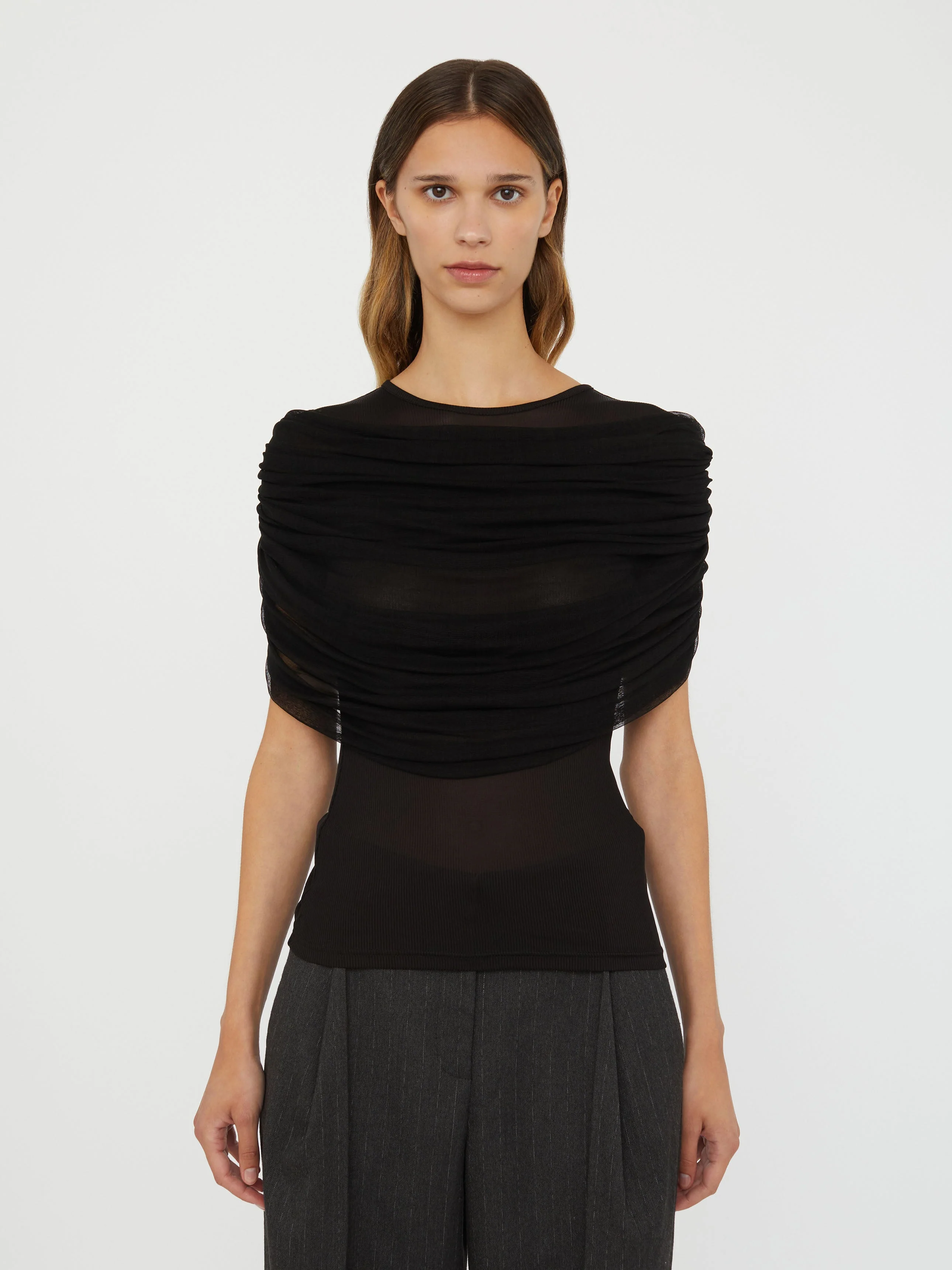 Christopher Esber - Sonora Veiled Tee - Image 5