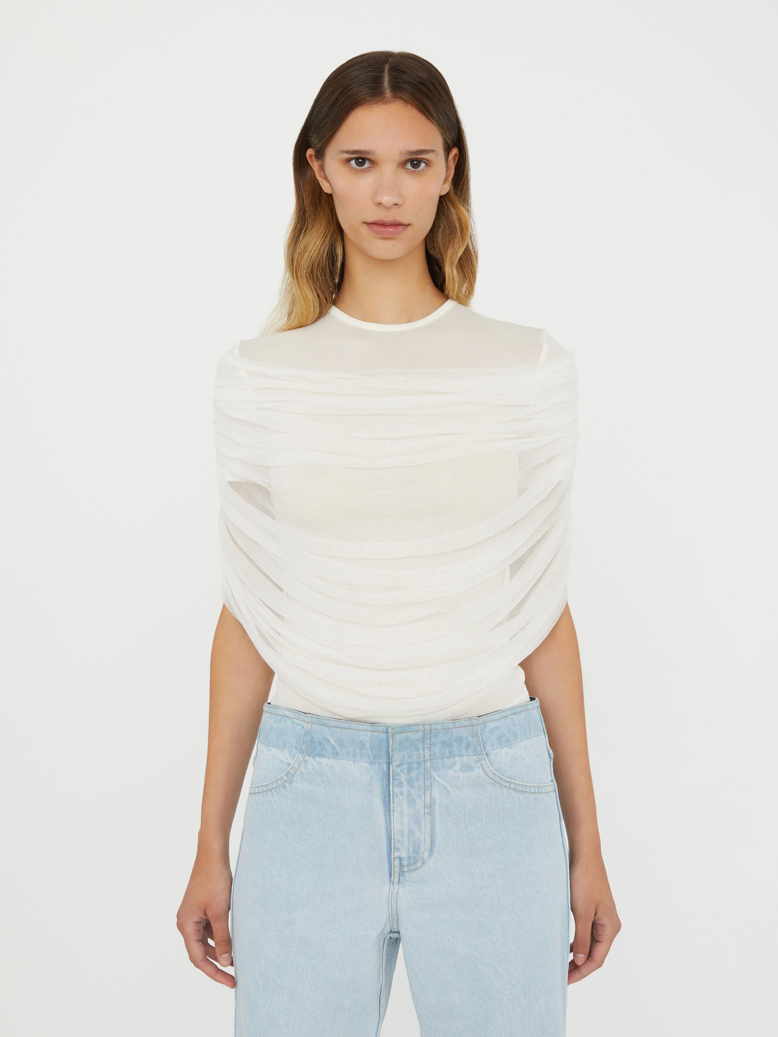 Christopher Esber - Sonora Veiled Tee