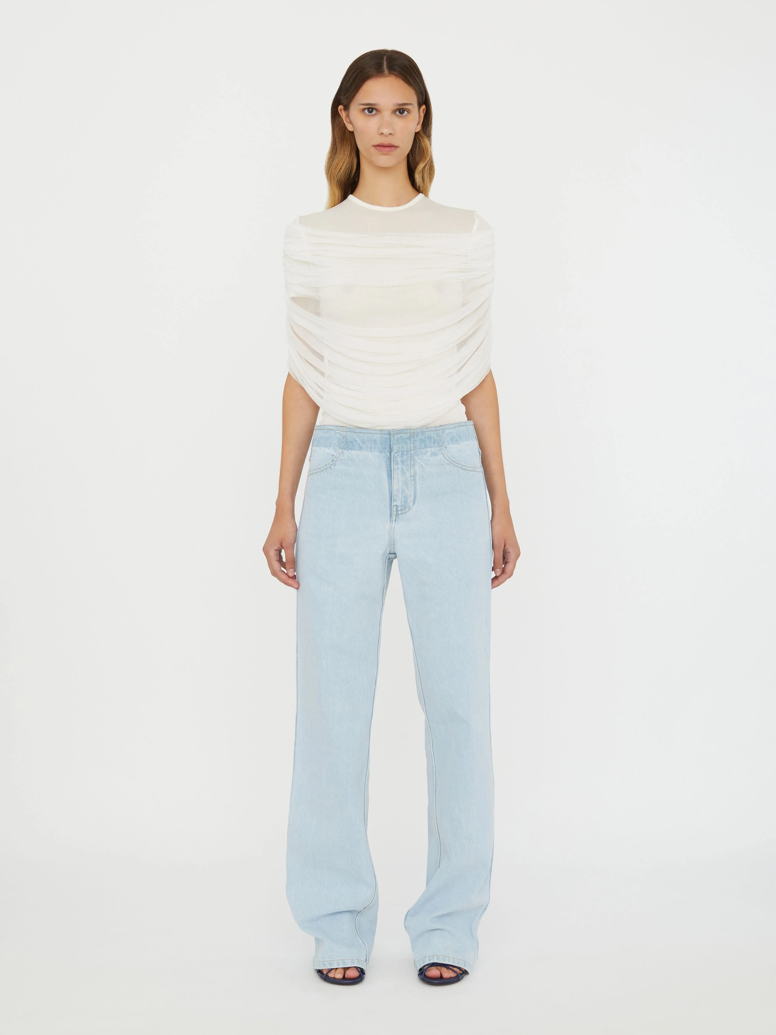 Christopher Esber - Sonora Veiled Tee - Image 2