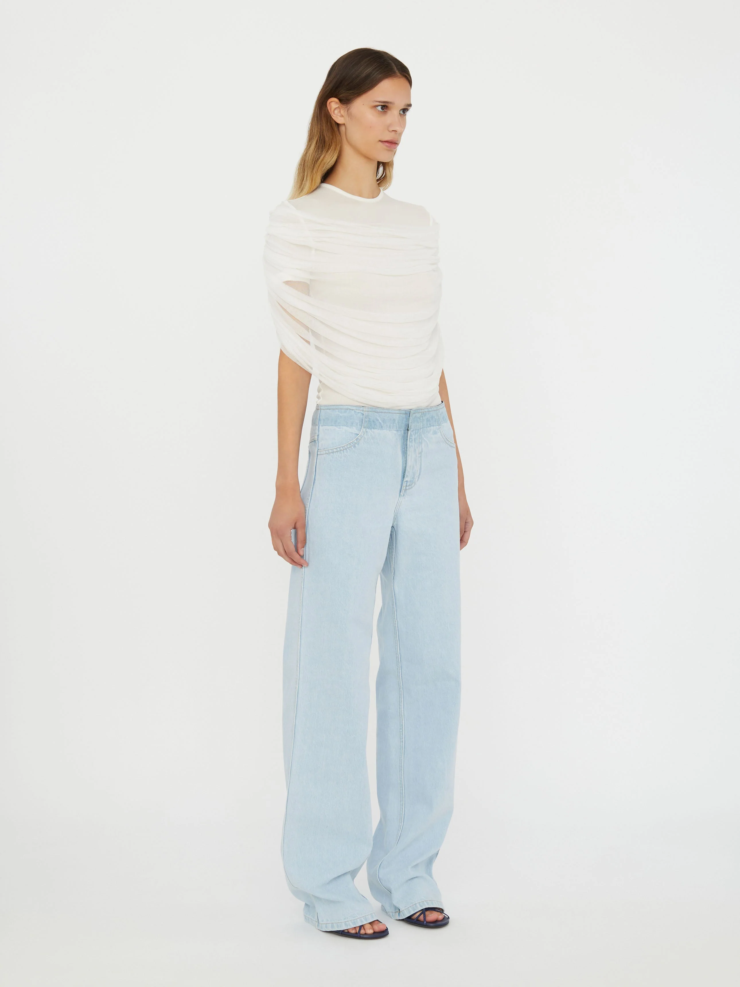 Christopher Esber - Sonora Veiled Tee - Image 3