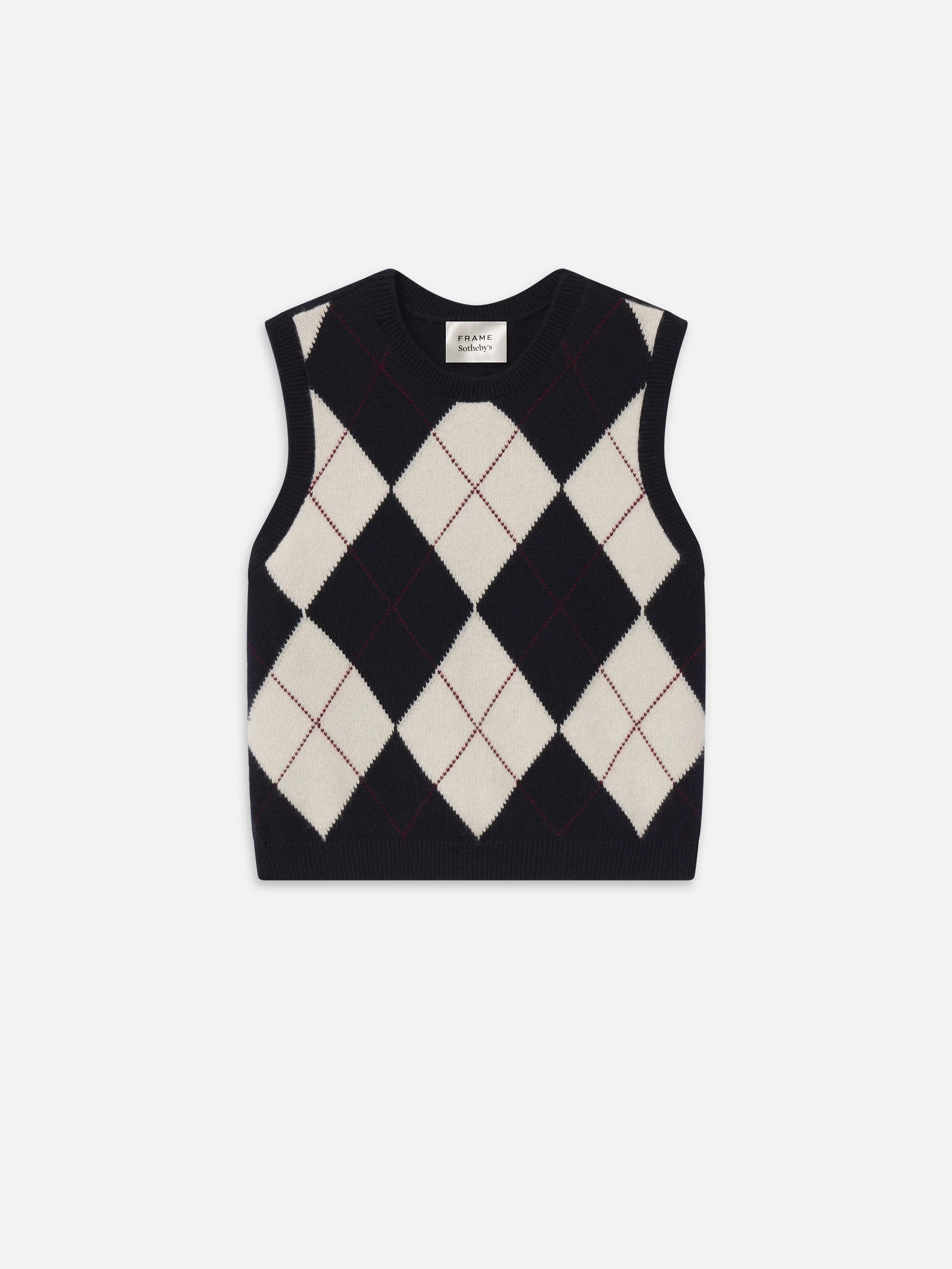 FRAME - Sotheby’s Women's Argyle Vest