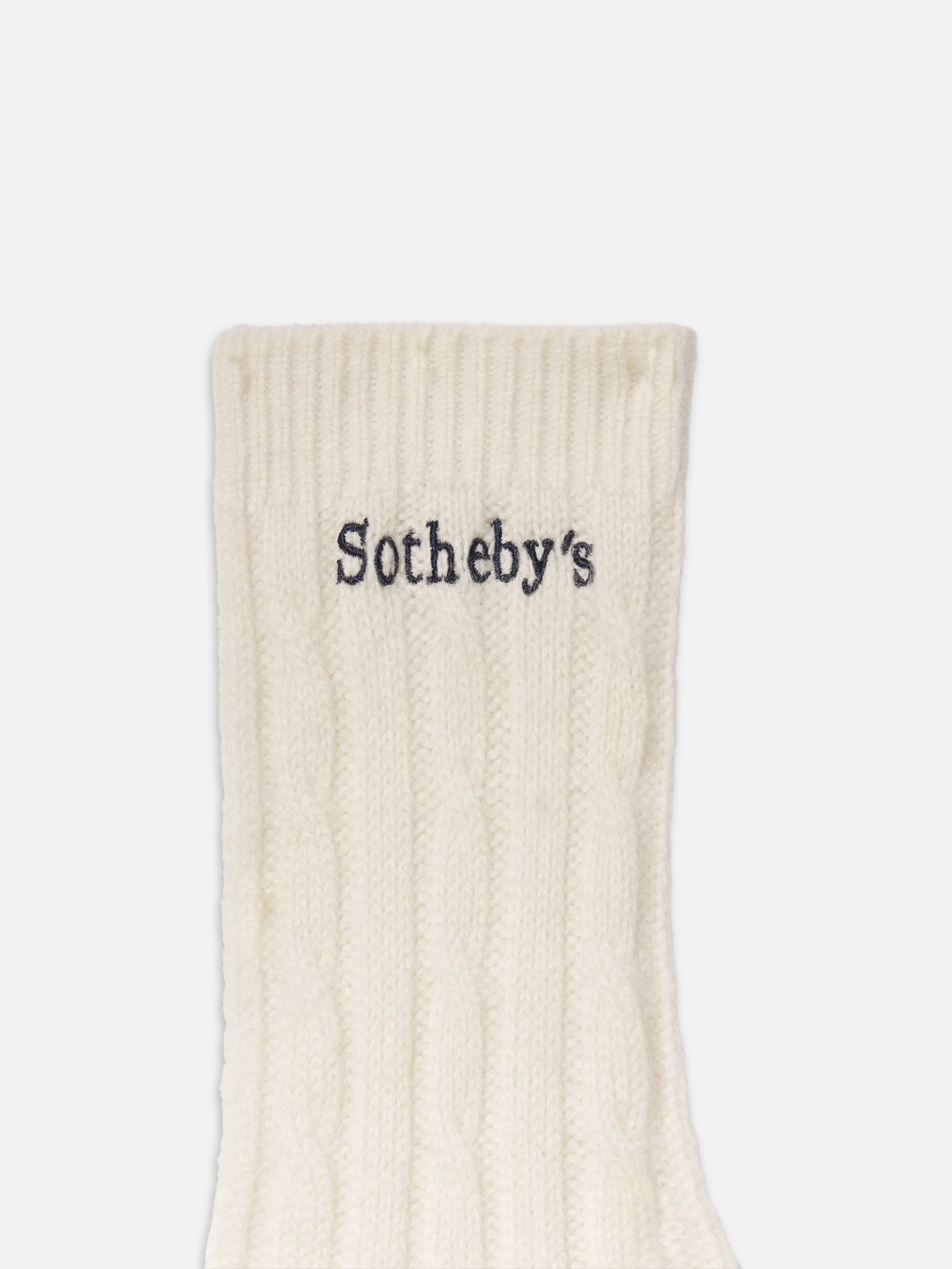 FRAME - Sotheby’s Cable Socks - Image 4