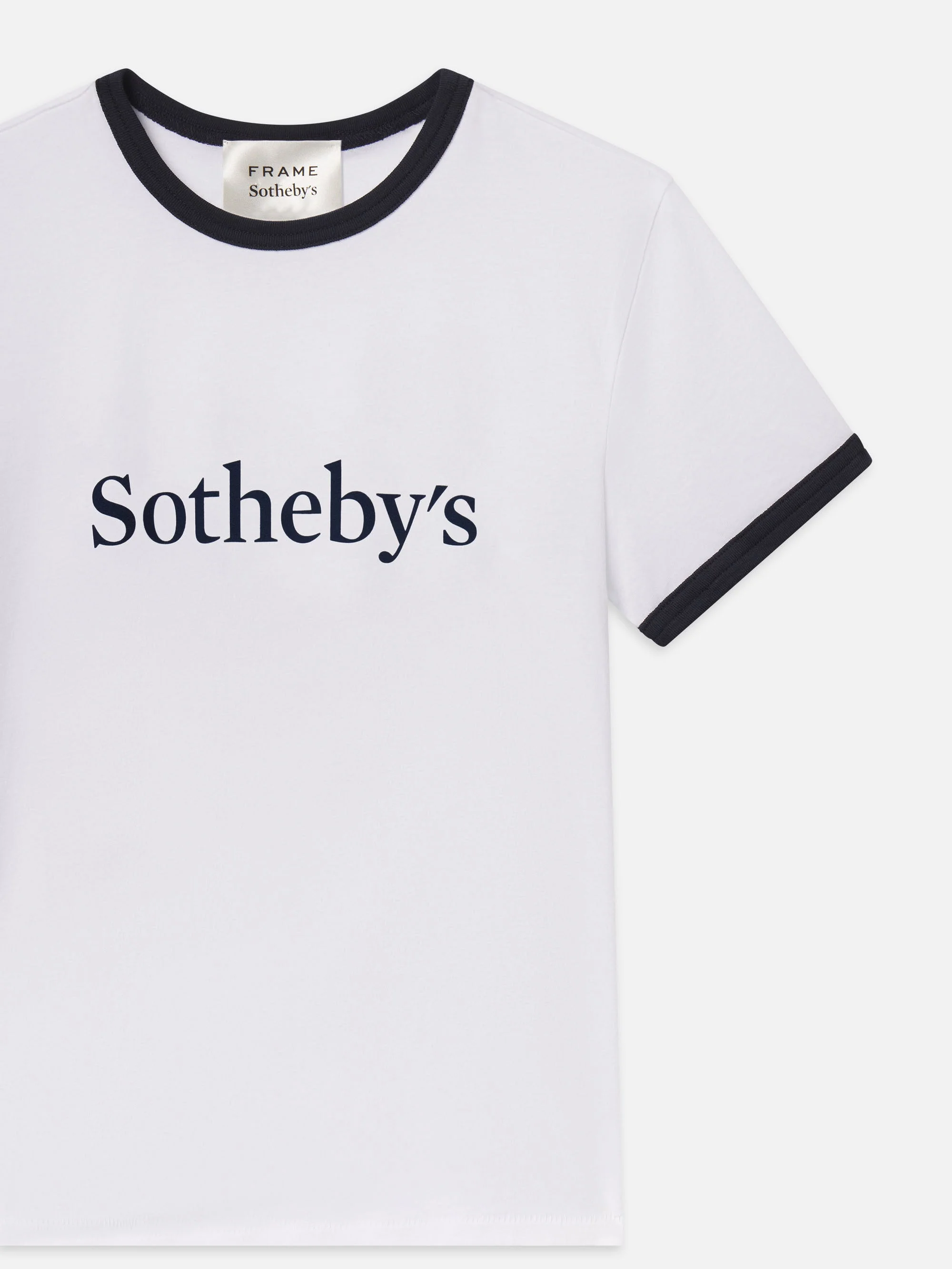 FRAME - Sotheby’s Women's Ringer Baby Tee - Image 4