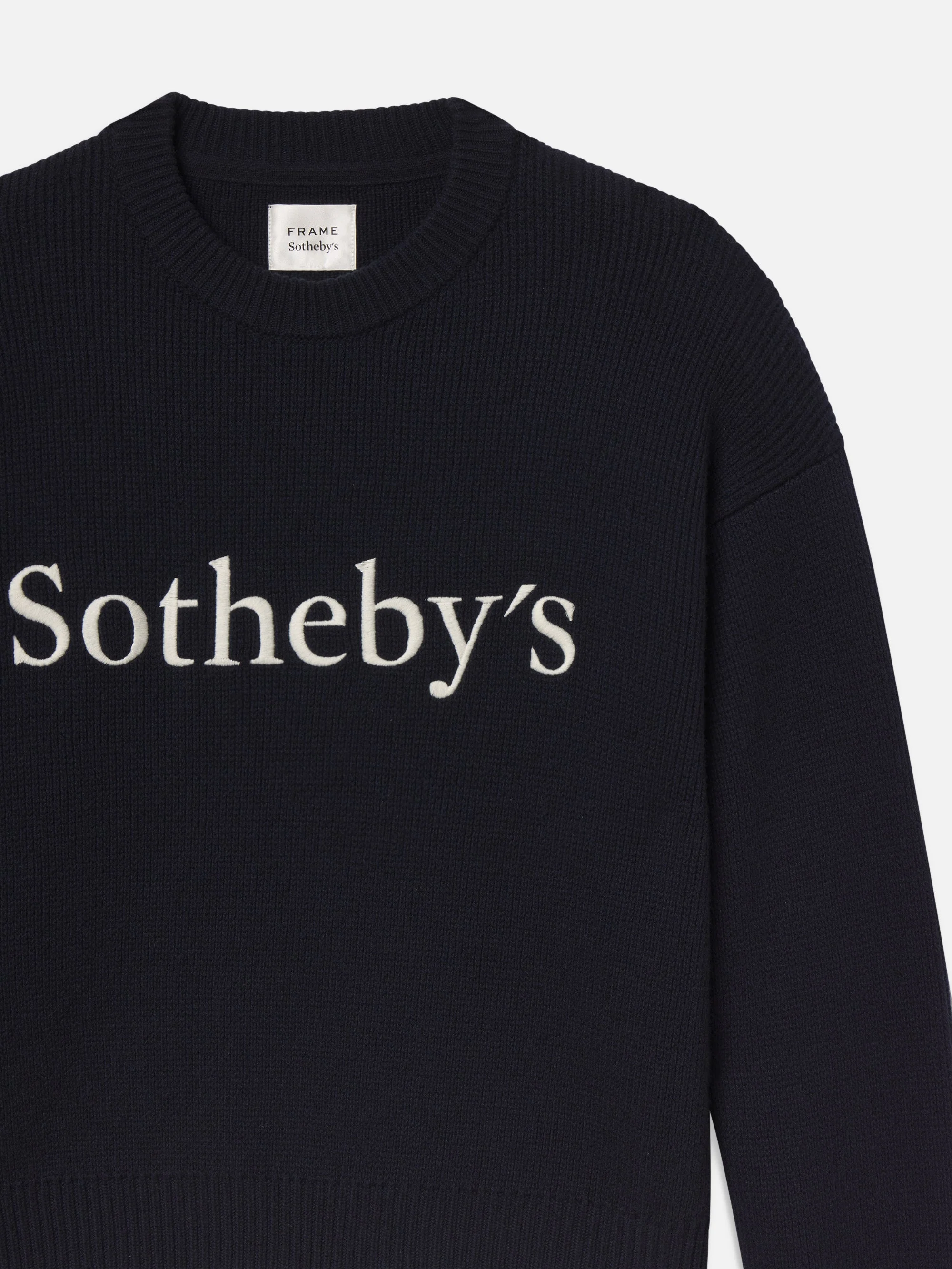 FRAME - Sotheby's Unisex Cashmere Sweater - Image 4