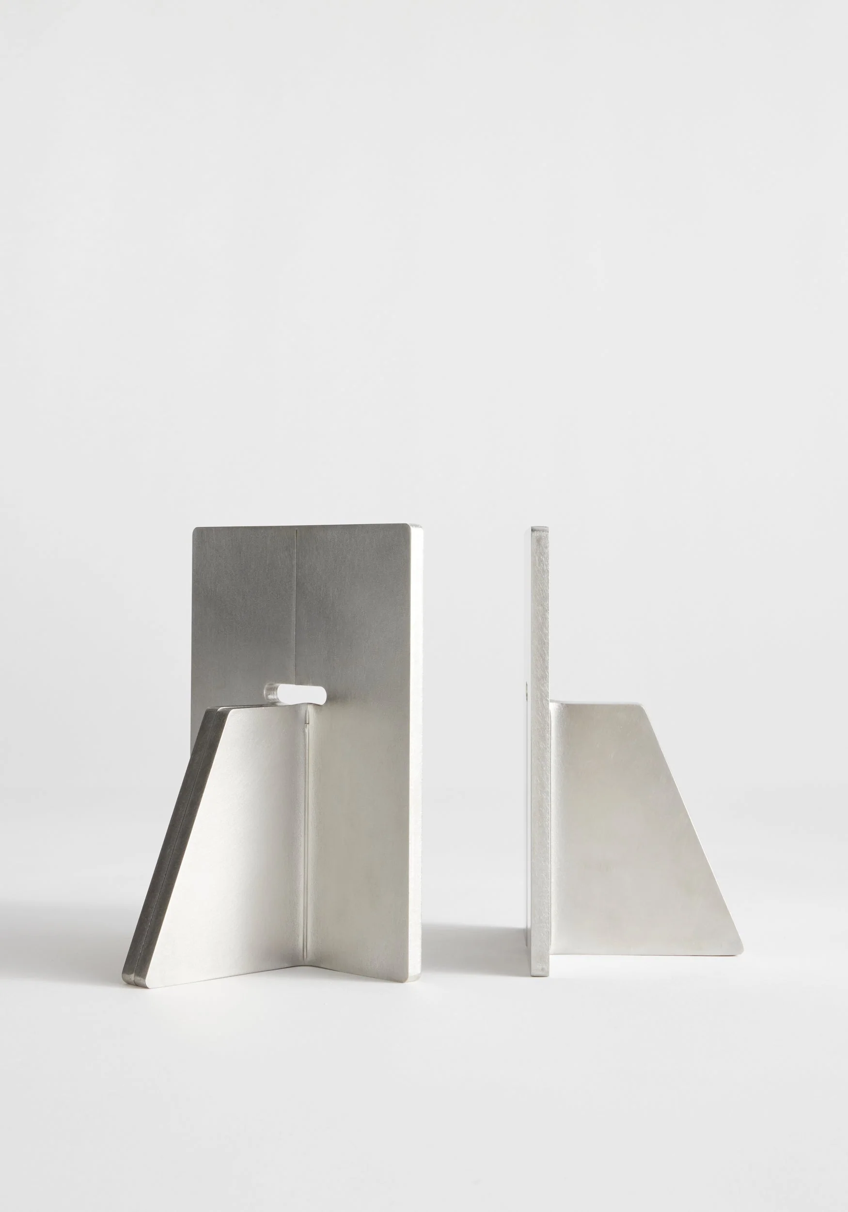 ROHE - Stainless steel bookends | stainless steel - Image 2