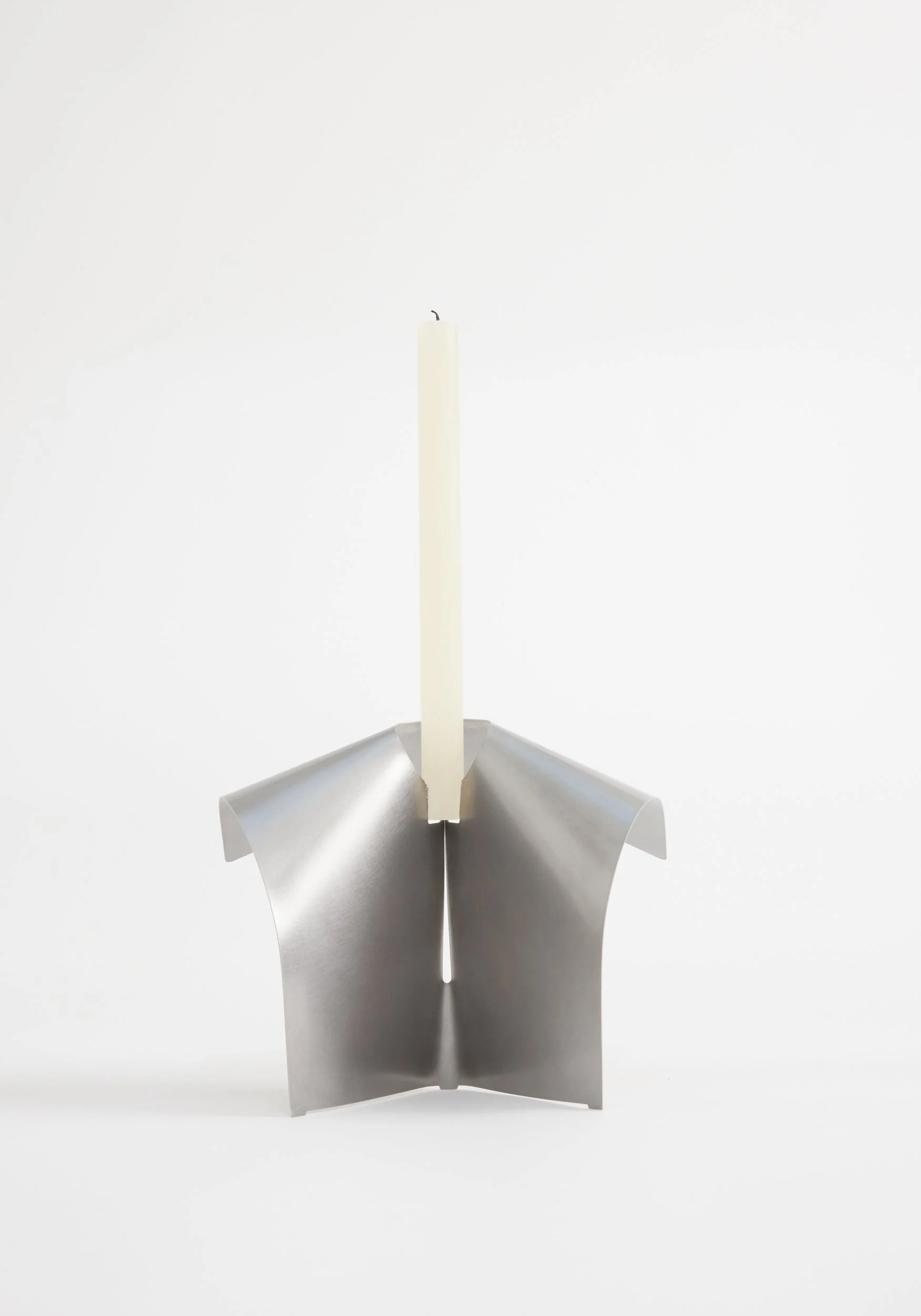 ROHE - Stainless steel candle holder | Stainless steel - Image 2