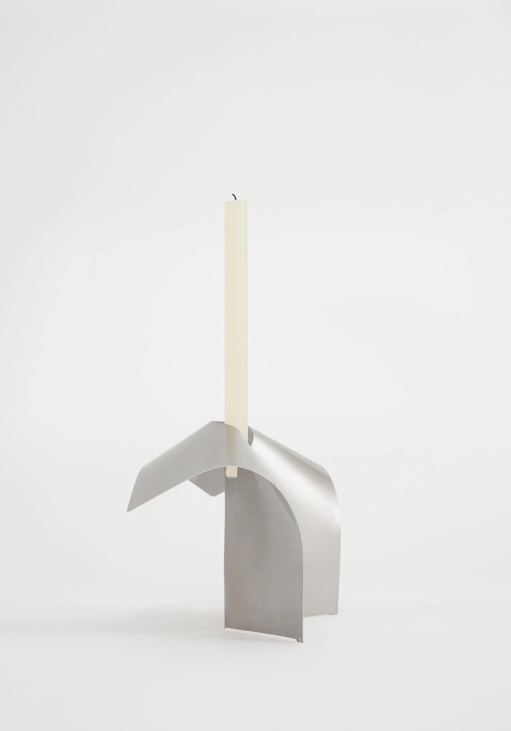 ROHE - Stainless steel candle holder | Stainless steel - Image 3