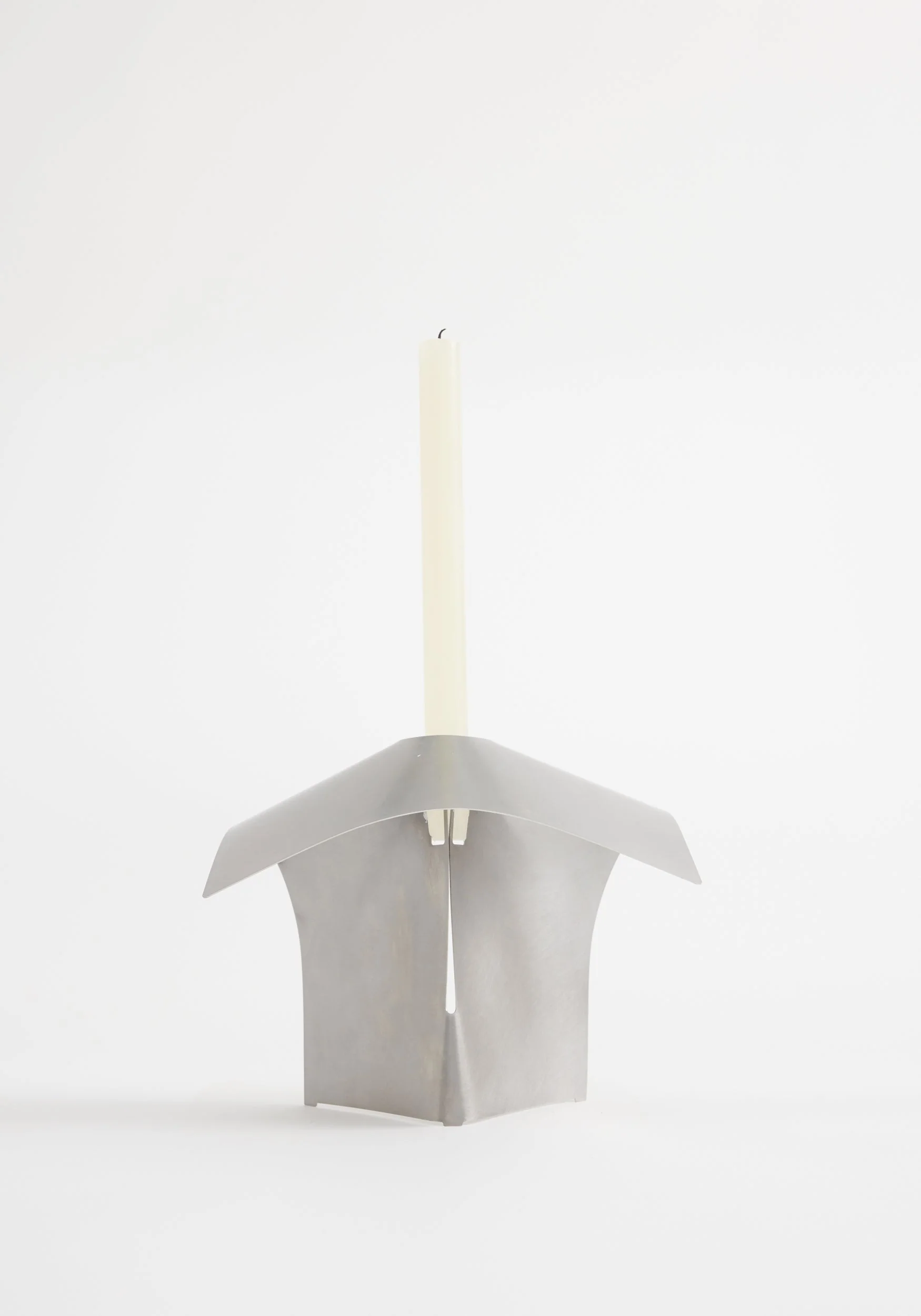 ROHE - Stainless steel candle holder | Stainless steel - Image 4