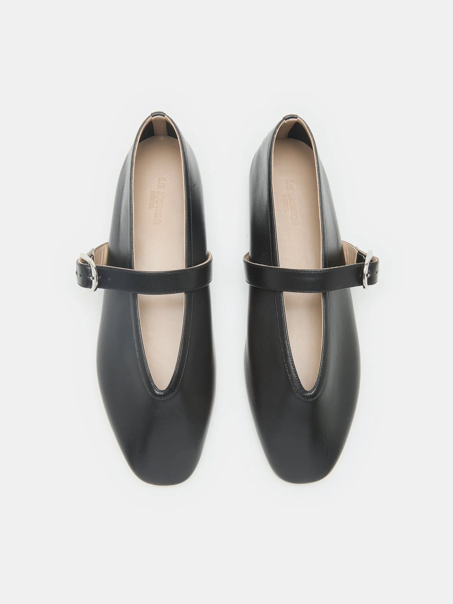 Le Monde Beryl - Stella Slipper / Black Leather - Image 3