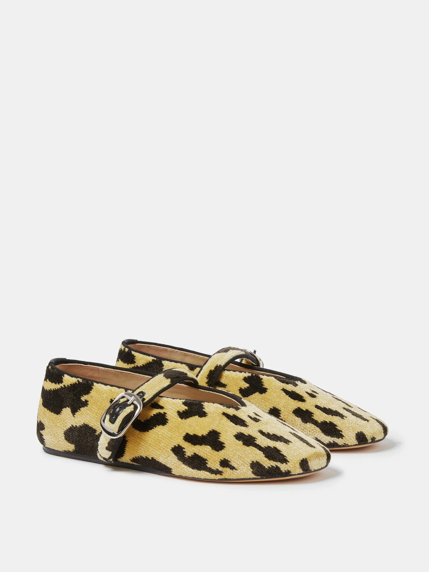 Le Monde Beryl - Stella Slipper / Leopard Bevilacqua Velvet - Image 2