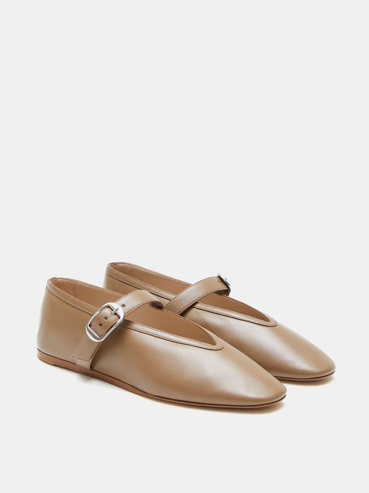 Le Monde Beryl - Stella Slipper / Taupe Leather - Image 2