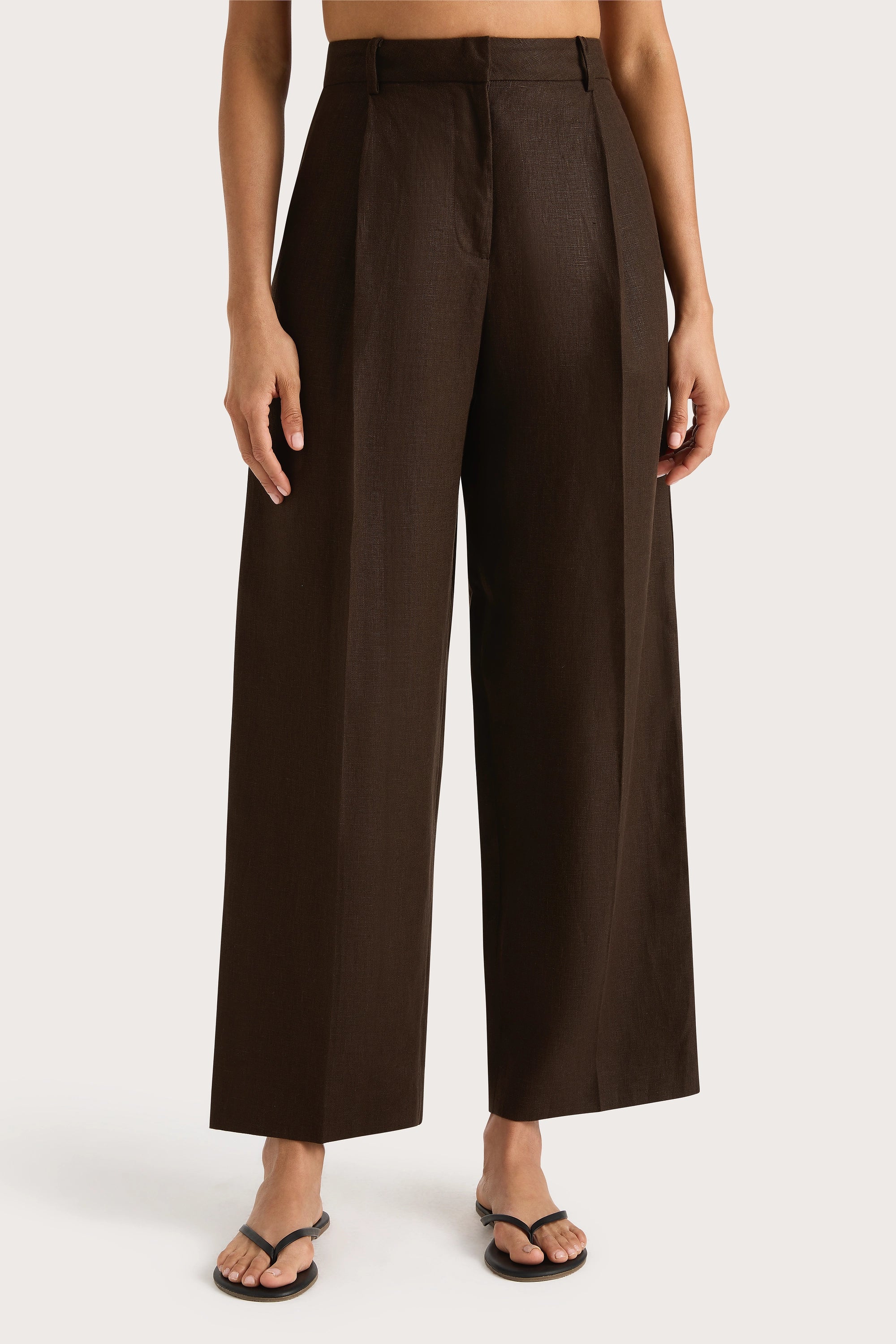 Faithfull - Stevie Trouser Coffee - Final Sale - Image 3