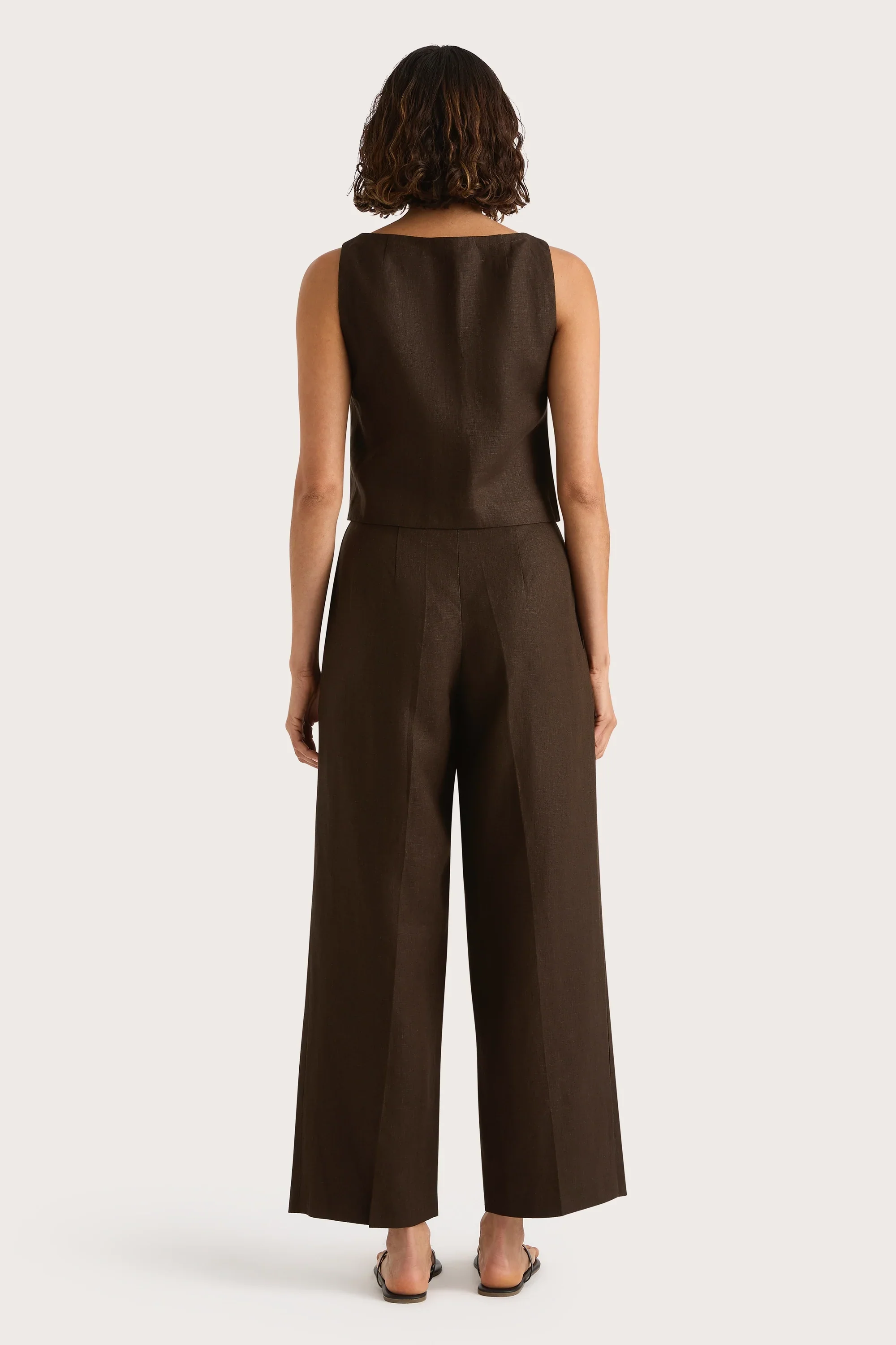Faithfull - Stevie Trouser Coffee - Final Sale - Image 5