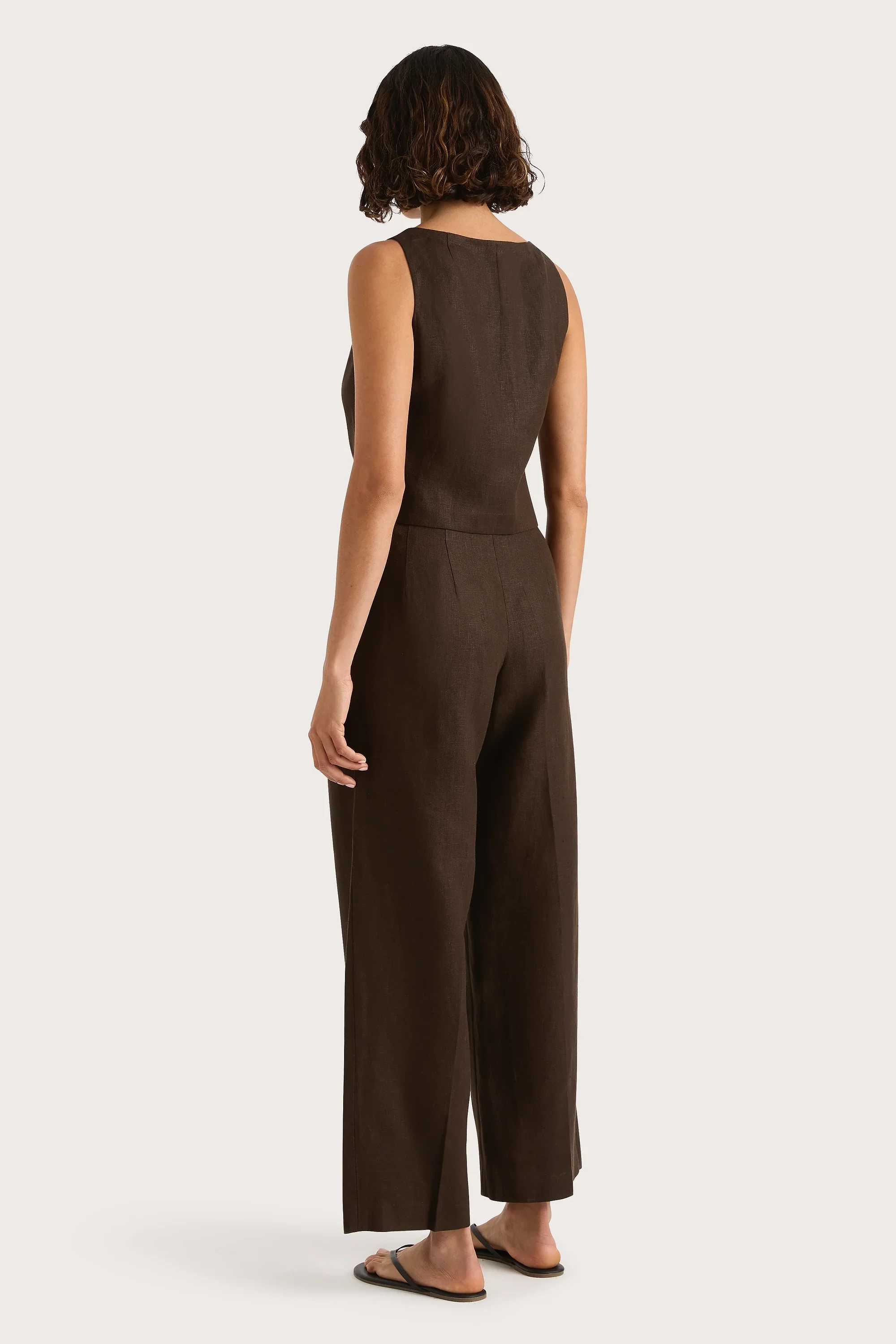 Faithfull - Stevie Trouser Coffee - Final Sale - Image 6