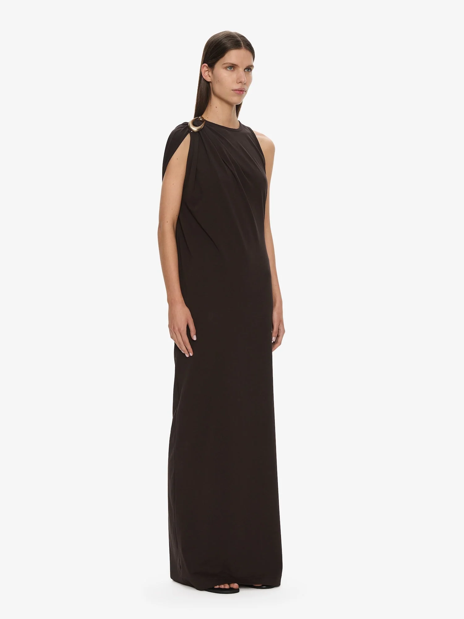 Christopher Esber - Stone Pin Column Tee Dress - Image 3