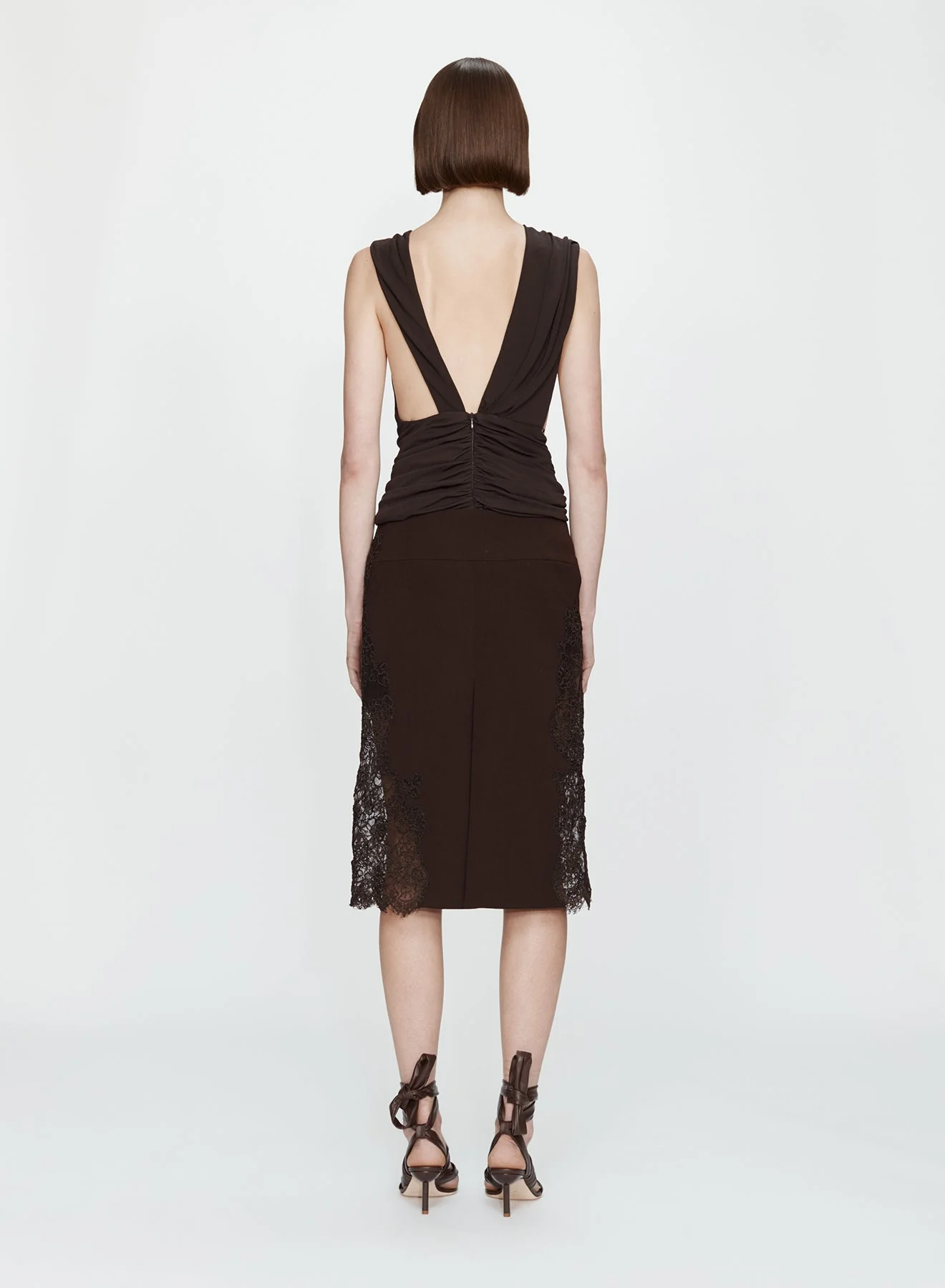 Christopher Esber - Stone Pin Scarf Drape Top - Image 4
