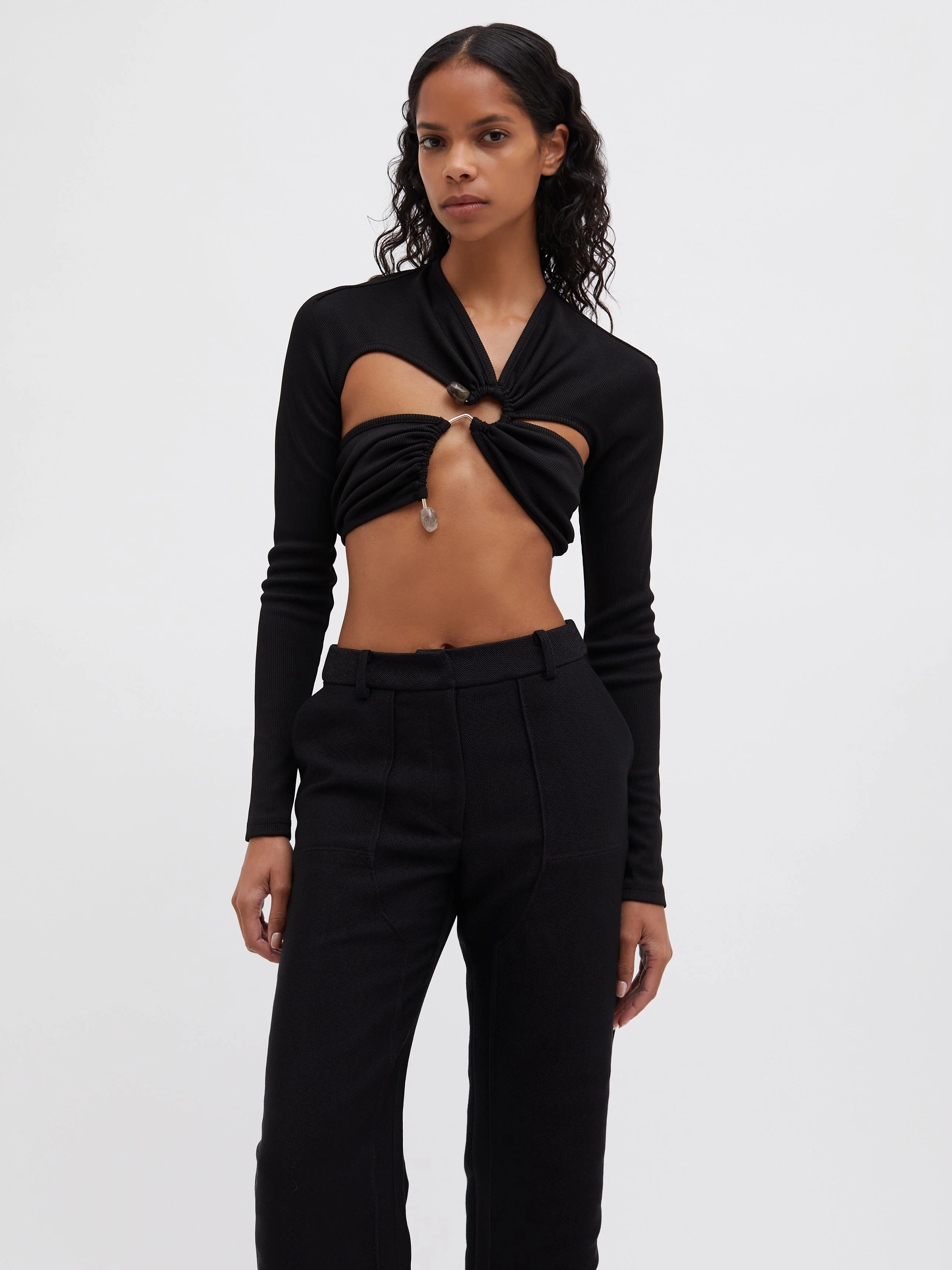 Christopher Esber - Stone Scythe Long Sleeve Top