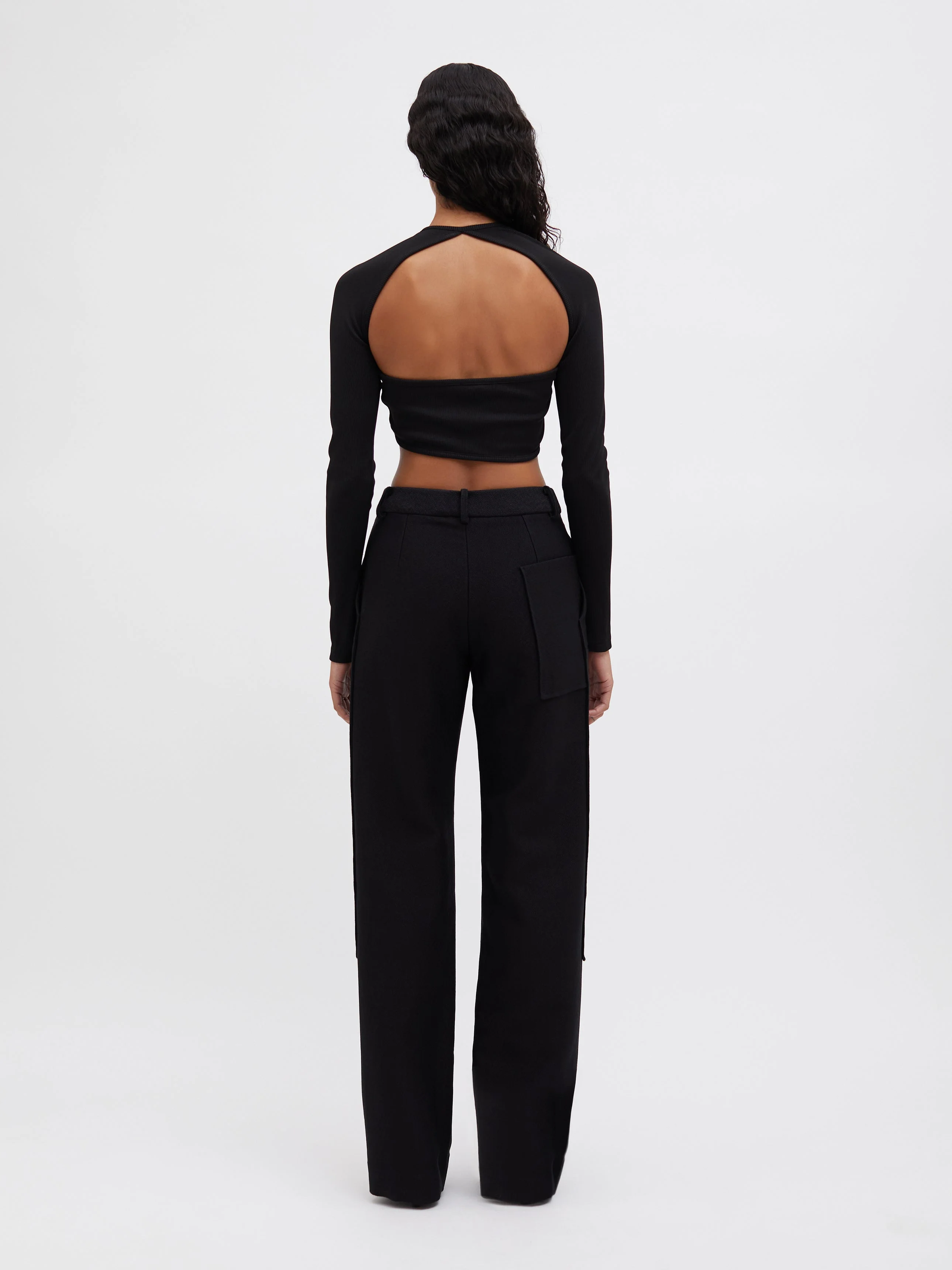 Christopher Esber - Stone Scythe Long Sleeve Top - Image 4