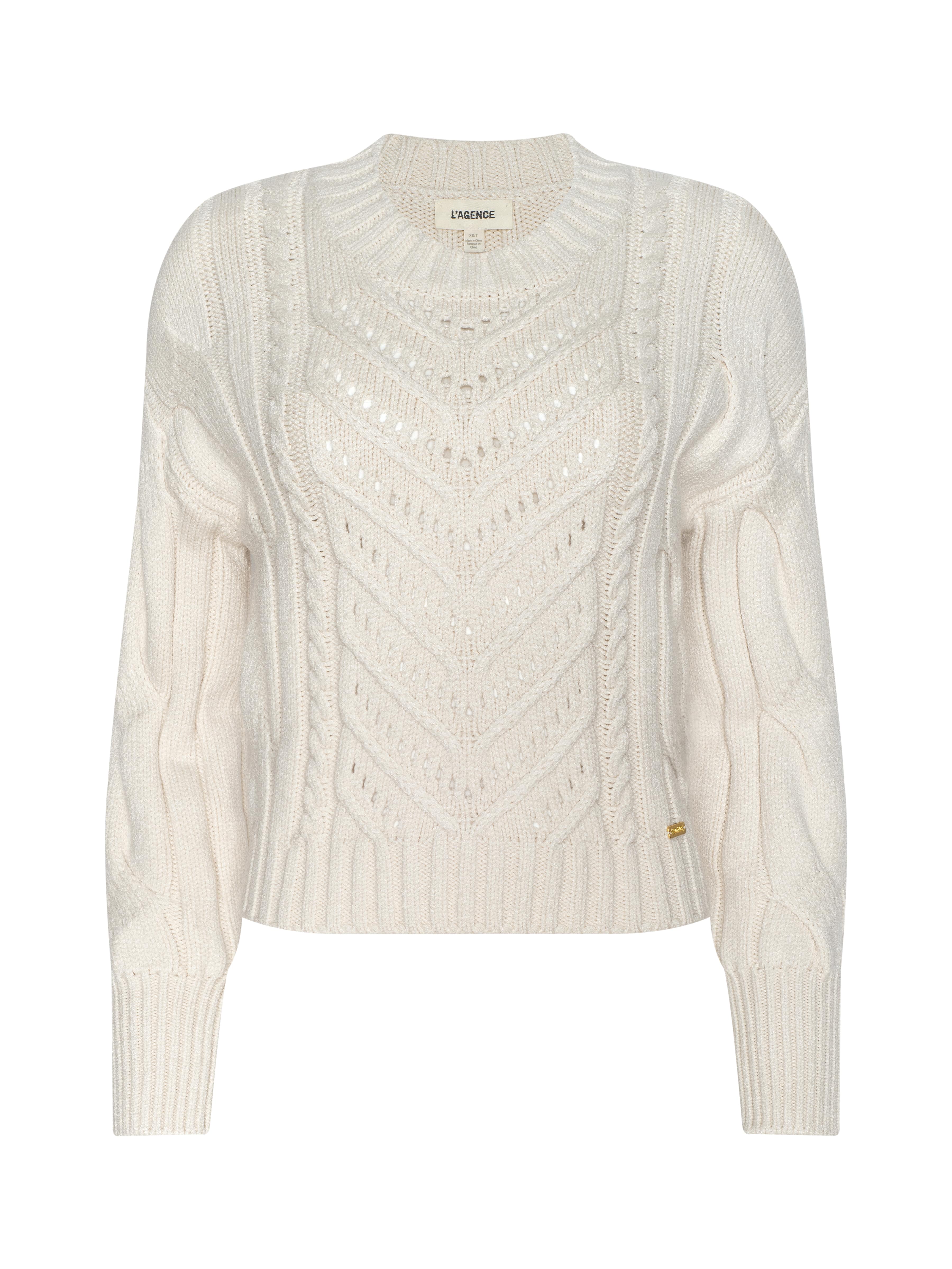 L'AGENCE - Storm Cable - Knit Sweater - Image 12