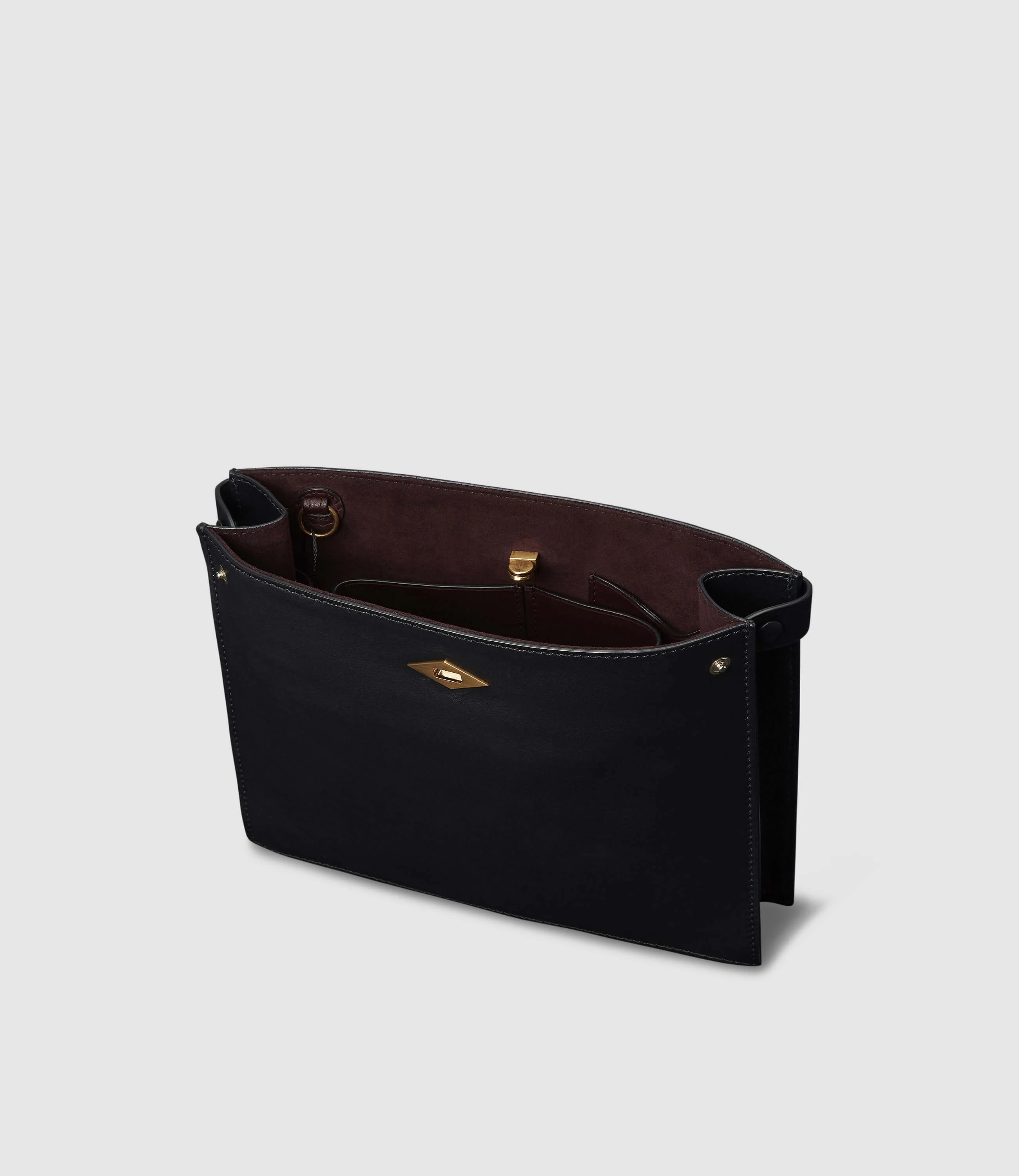 Metier - Stowaway Crossbody Atelier Calfskin Black - Image 3